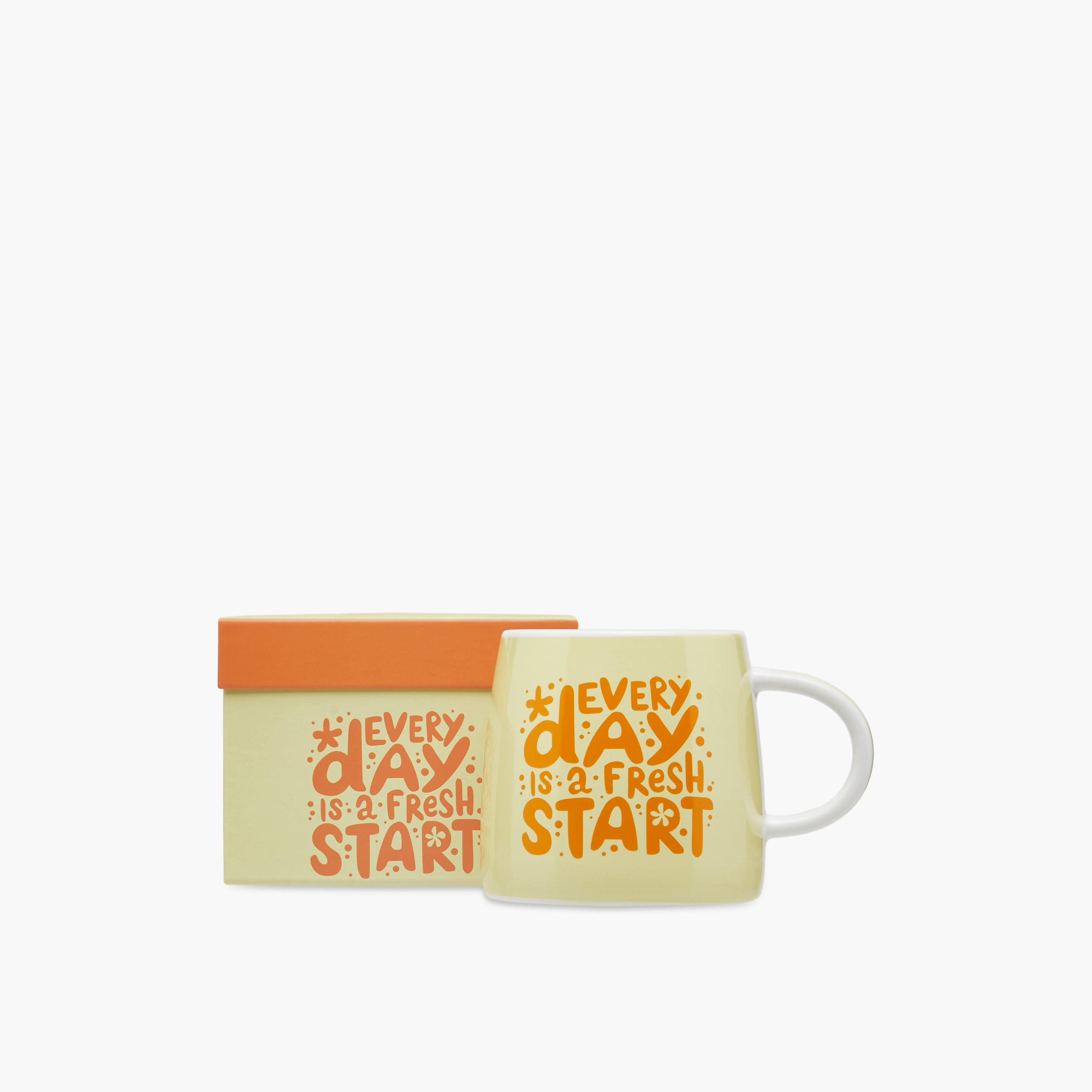 Every Day Is A Fresh Start New Bone China Mug with Handle - 414 ml-household-dining-teaandcoffee-mugsandcups-image-5