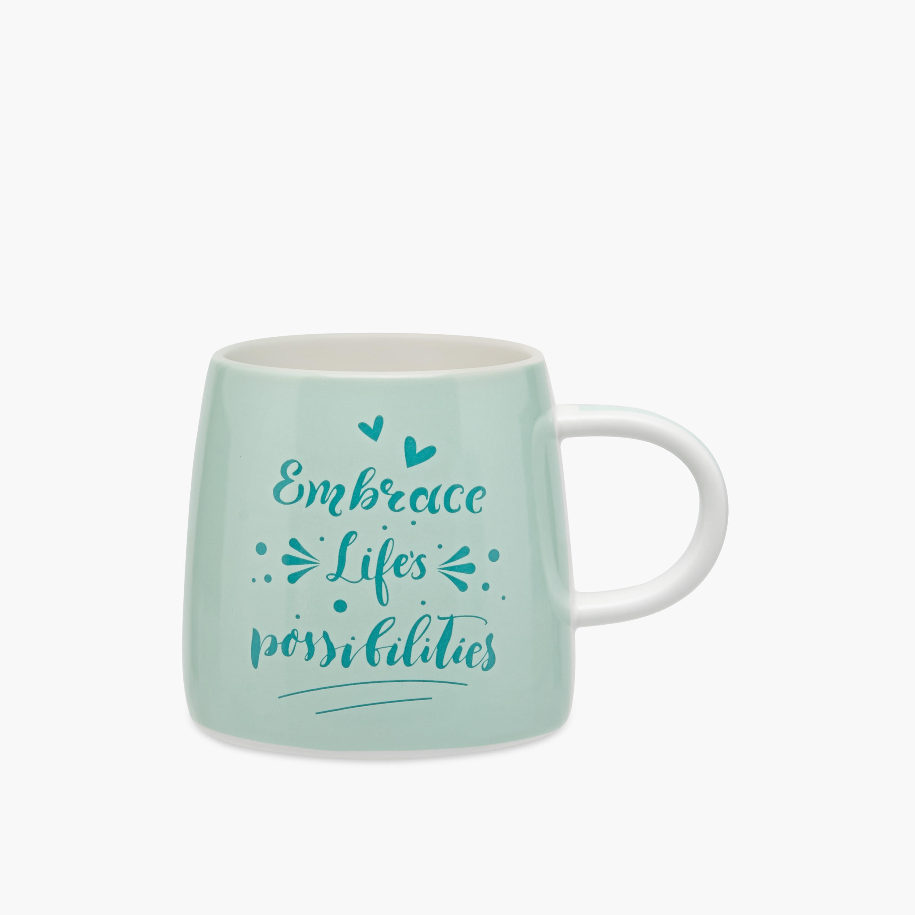 Slogan Print New Bone China Mug - 414 ml-household-dining-teaandcoffee-mugsandcups-image-1