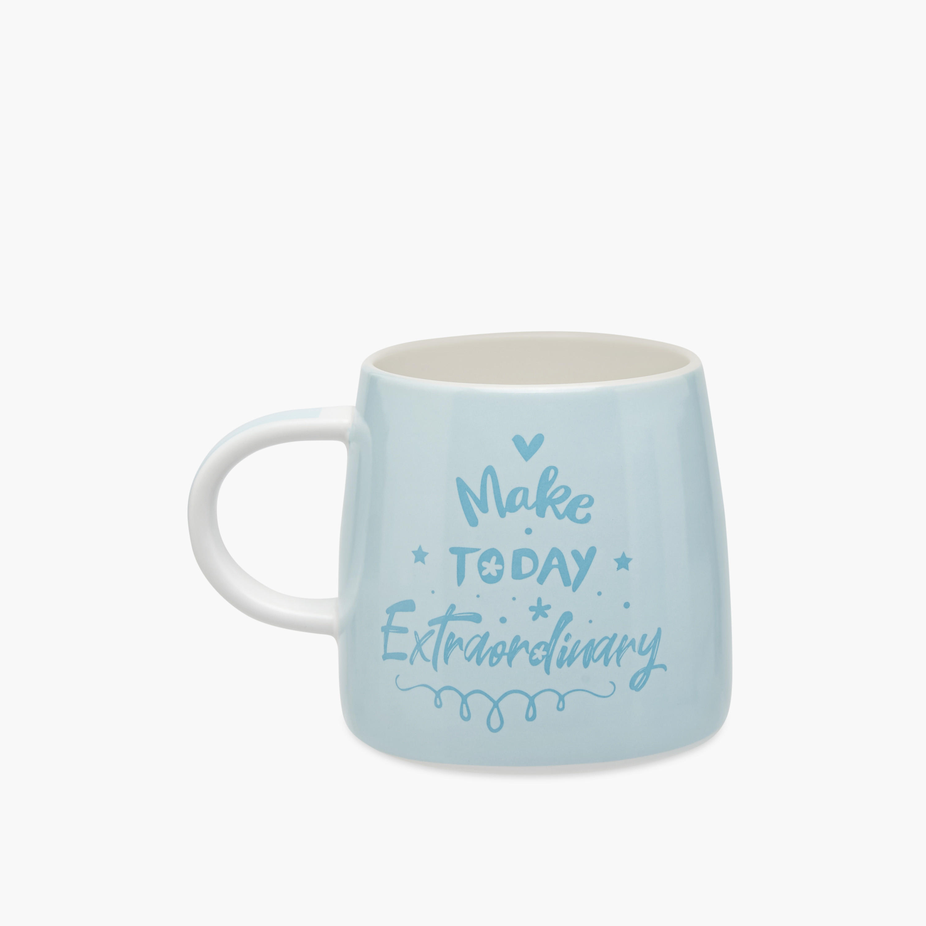 Slogan Print New Bone China Mug - 414 ml-household-dining-teaandcoffee-mugsandcups-image-2