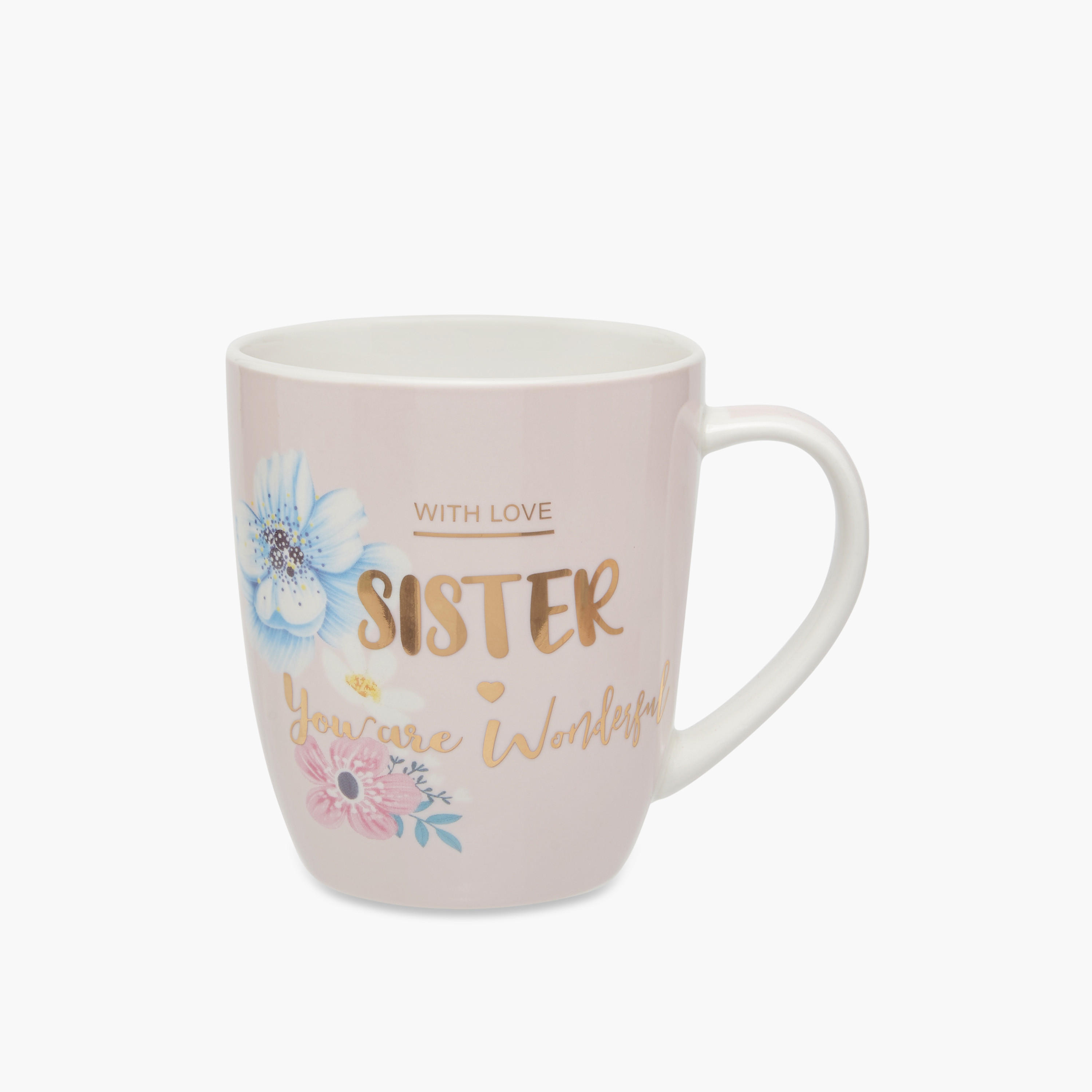 مج خزف صيني بمقبض وطبعات - 385 مل-household-dining-teaandcoffee-mugsandcups-image-1