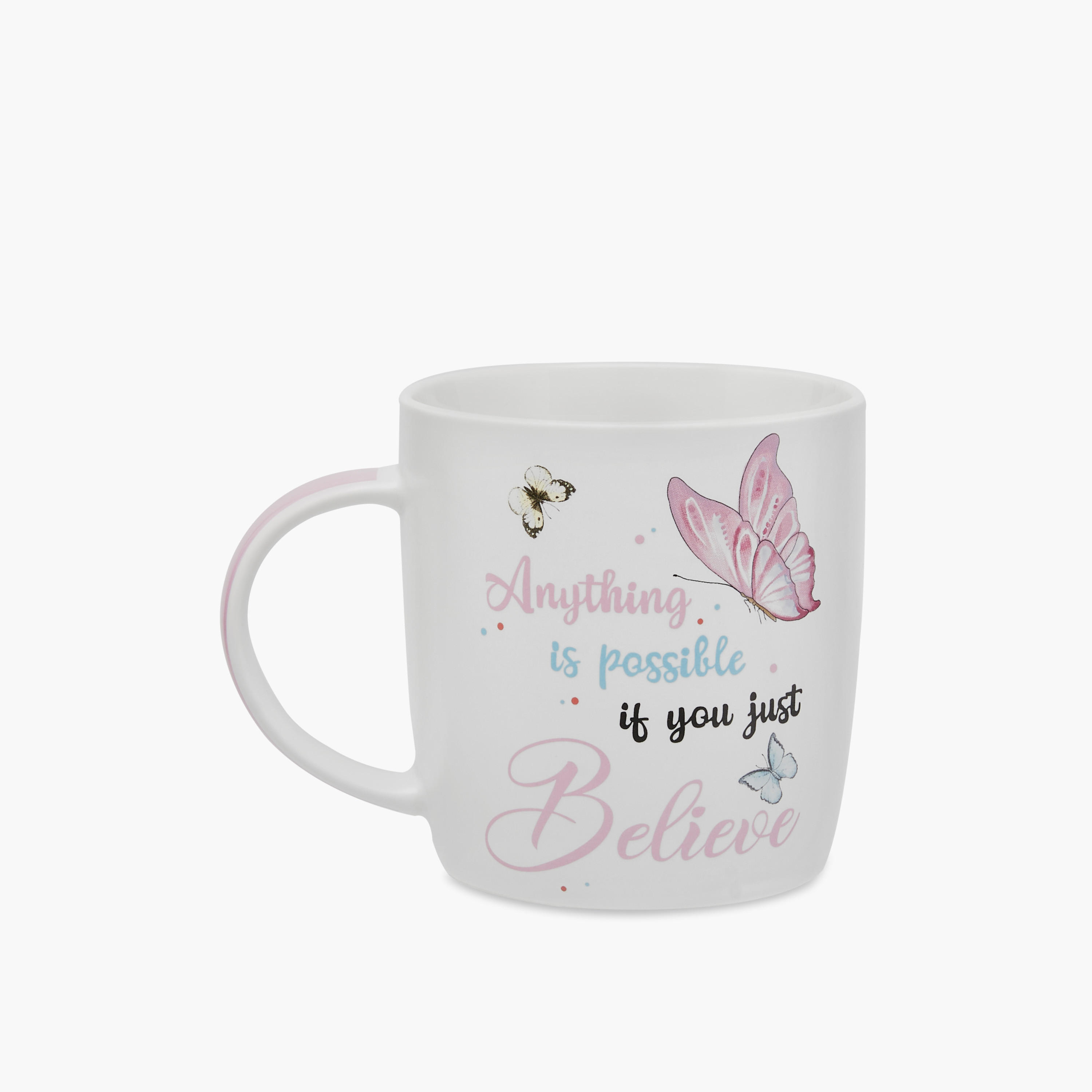 Anything Is Possible If You Just Believe Print New Bone China Mug - 355 ml-household-dining-teaandcoffee-mugsandcups-image-2