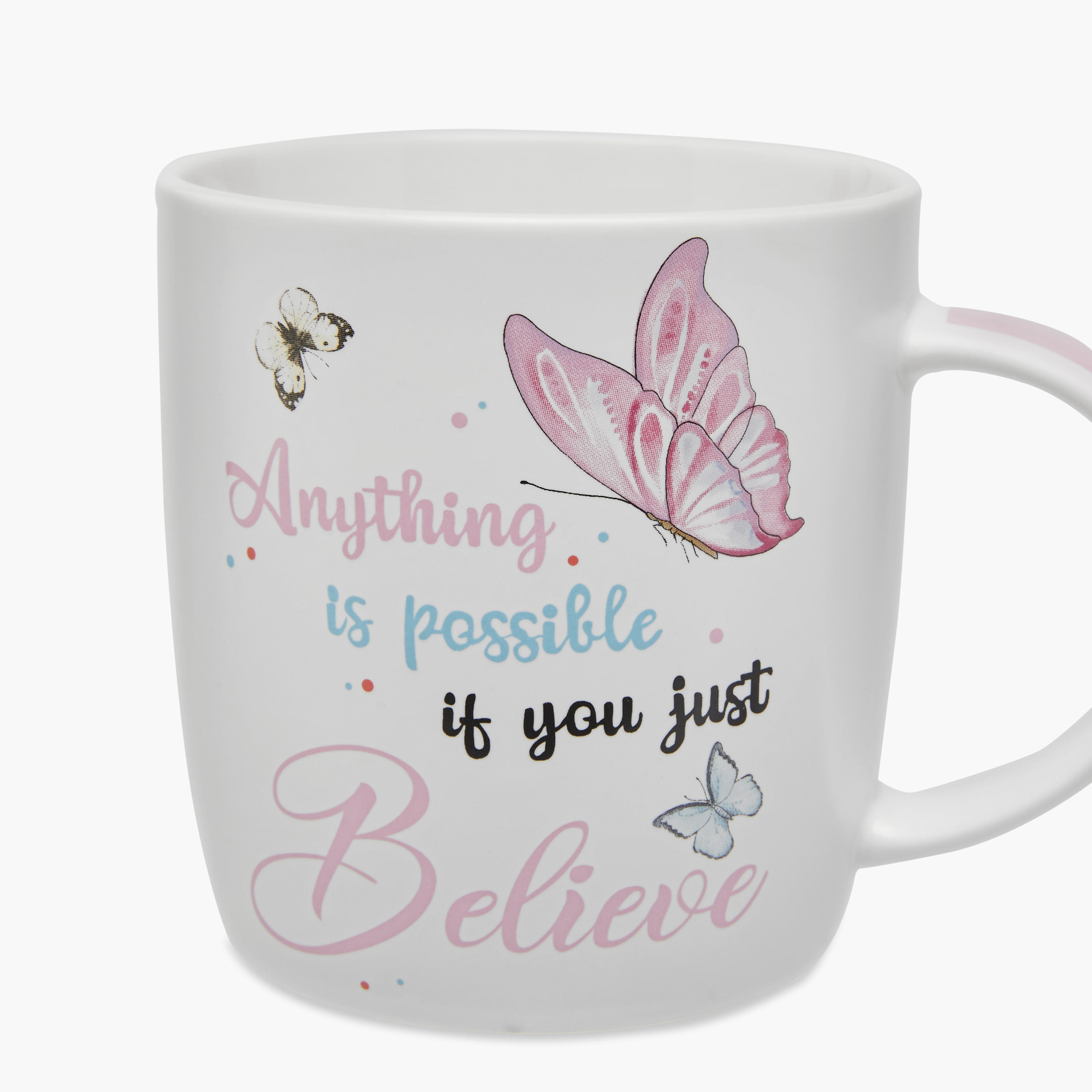 Anything Is Possible If You Just Believe Print New Bone China Mug - 355 ml-household-dining-teaandcoffee-mugsandcups-image-3