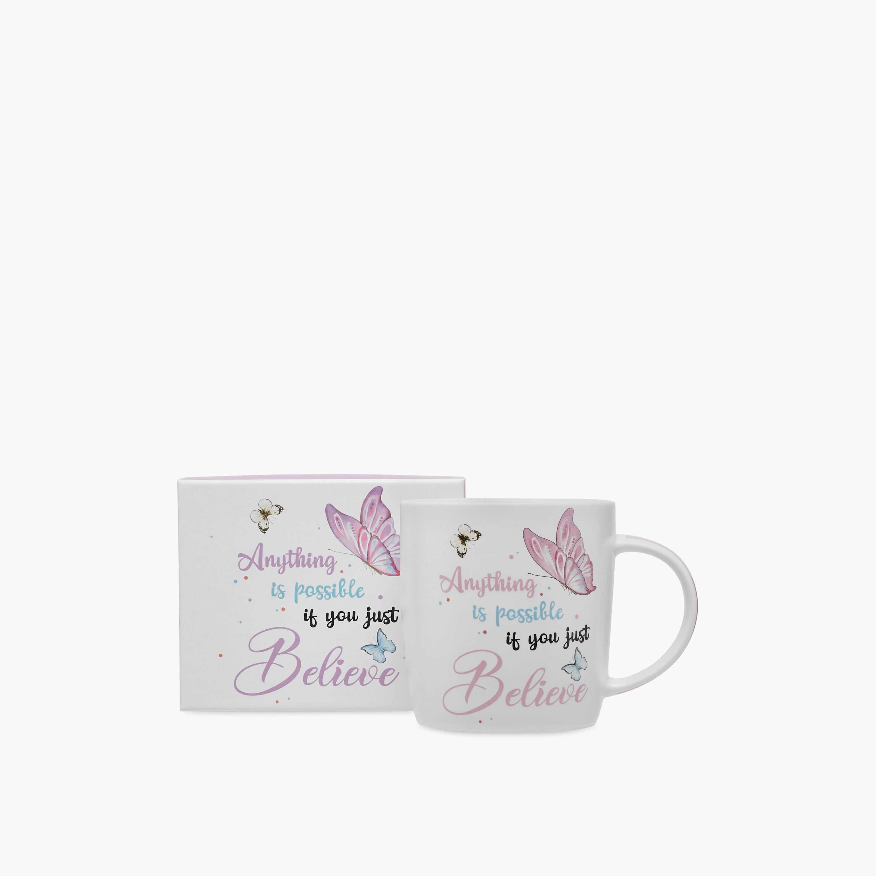 Anything Is Possible If You Just Believe Print New Bone China Mug - 355 ml-household-dining-teaandcoffee-mugsandcups-image-5