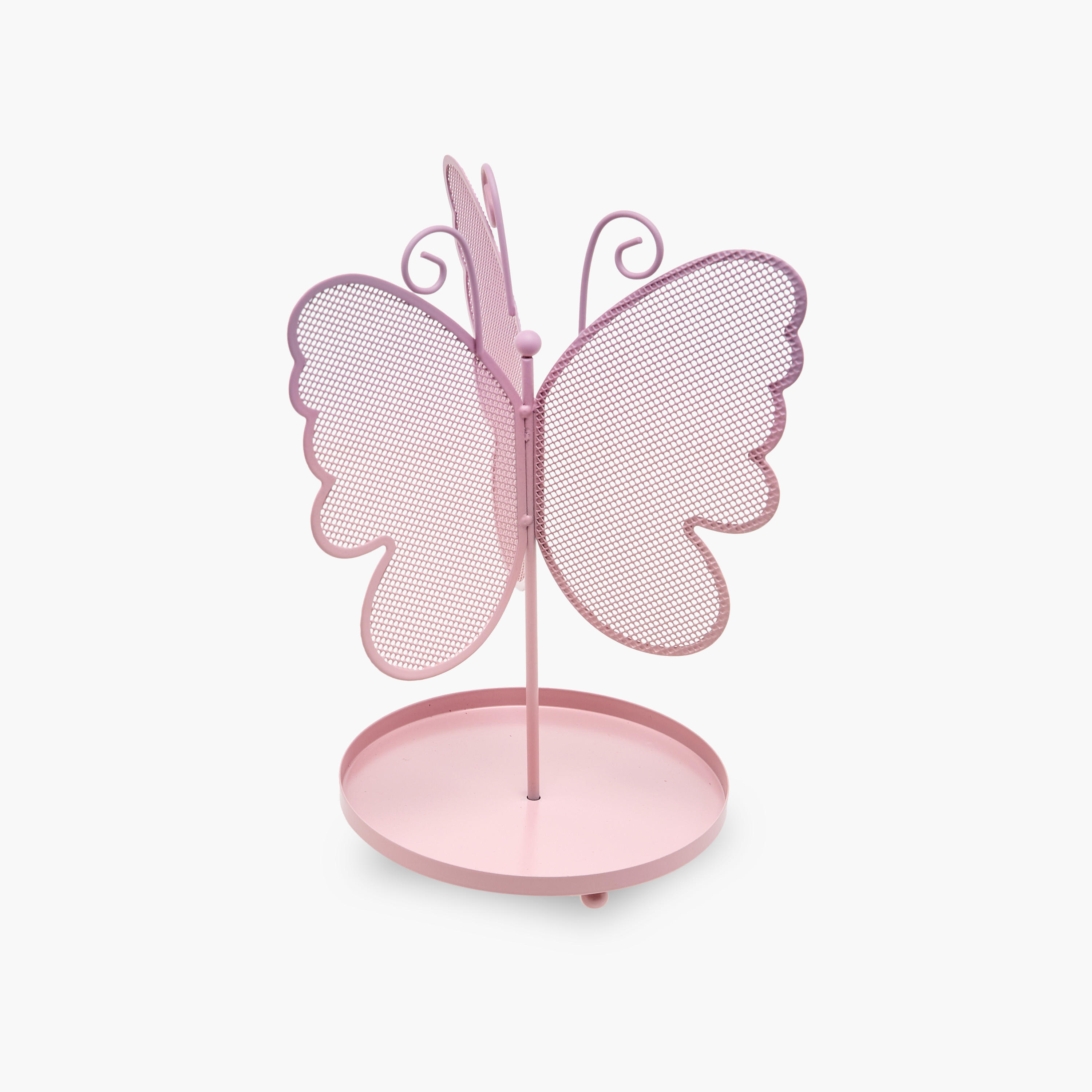 Butterfly Metal Jewellery Stand - 15x12x21 cms-women-watchesandjewellery-jewellery-storage-image-1