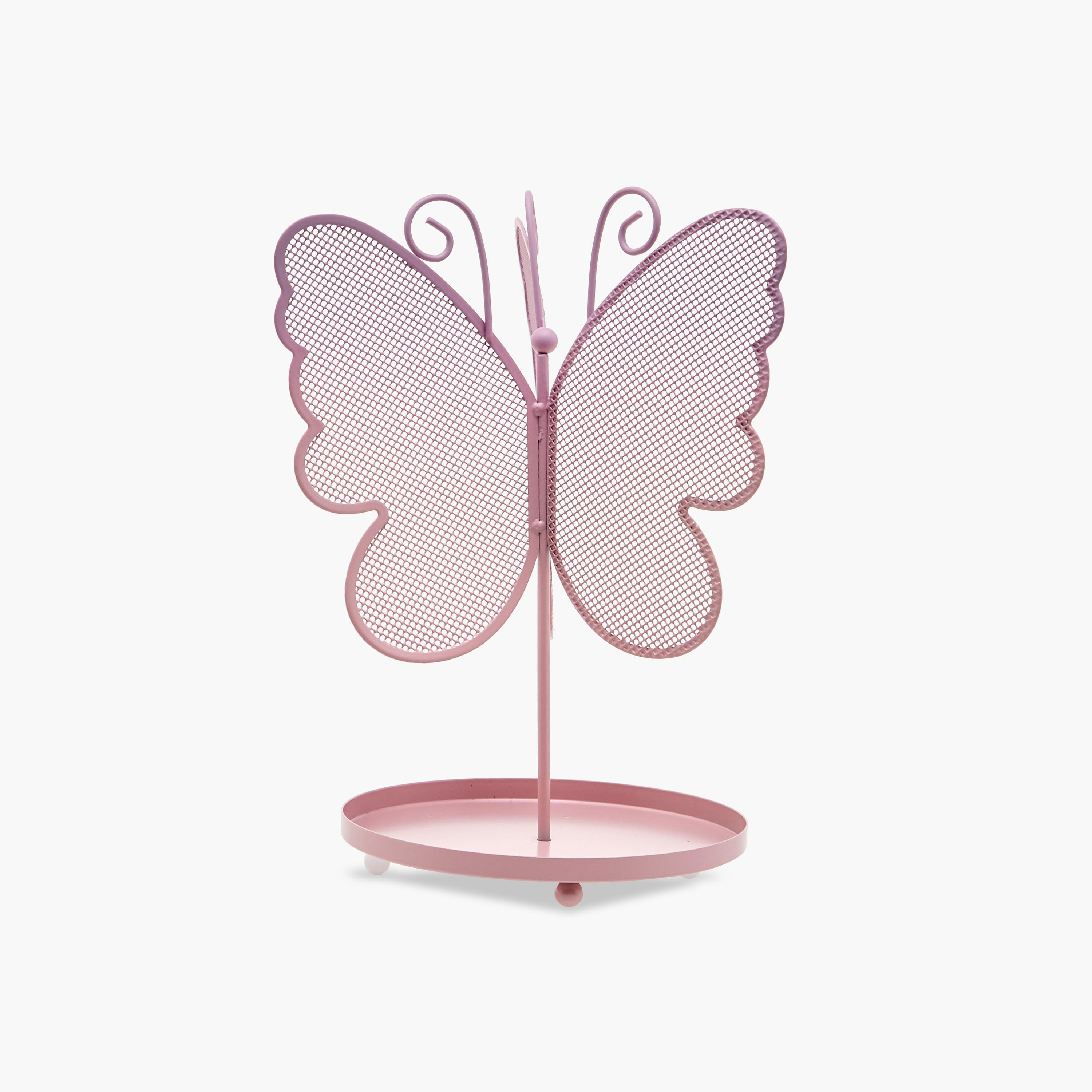 Butterfly Metal Jewellery Stand - 15x12x21 cms-women-watchesandjewellery-jewellery-storage-image-3