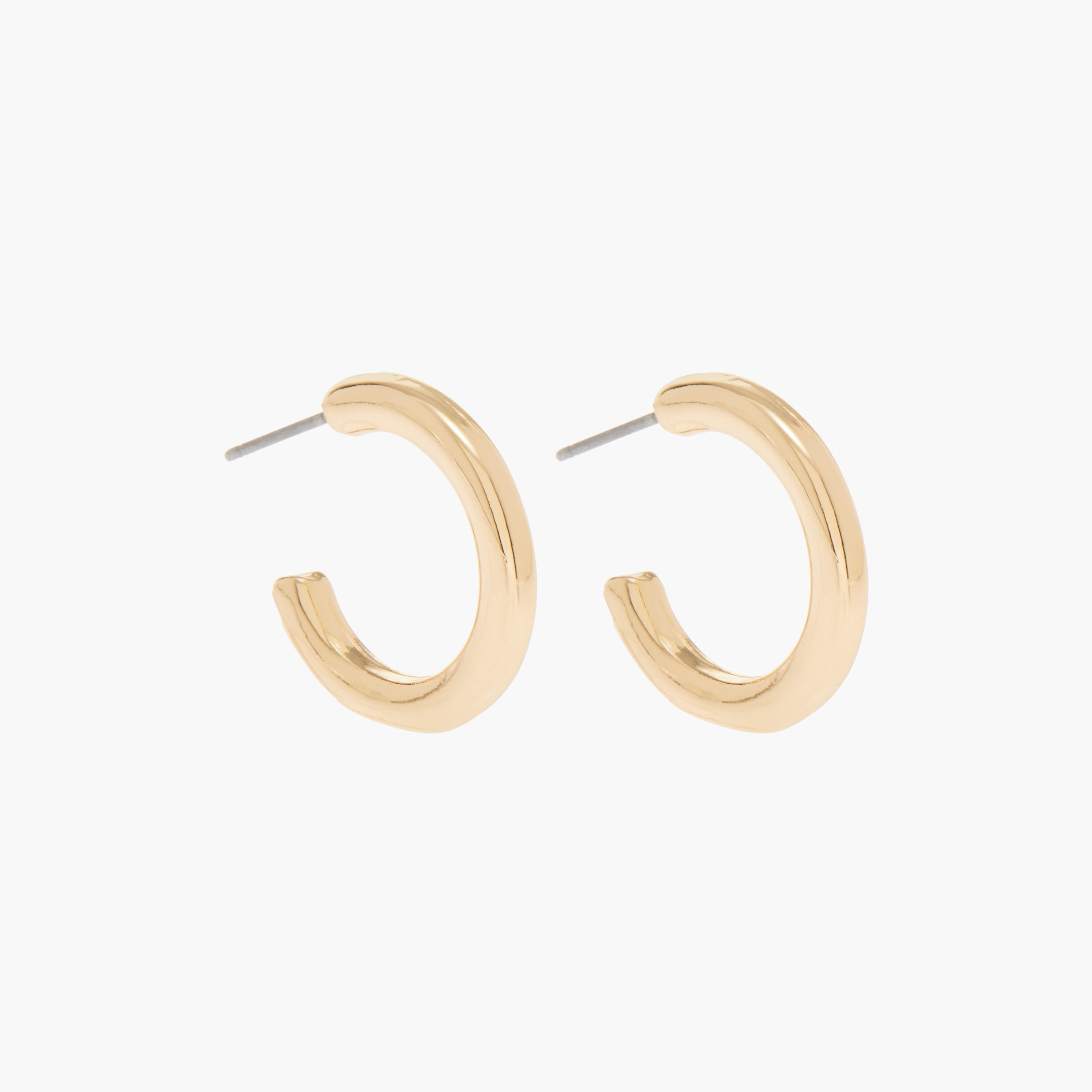 حلقان ميتاليك متنوعة بمكبس إغلاق خلفي - طقم 3 أزواج-women-watchesandjewellery-jewellery-earrings-image-3