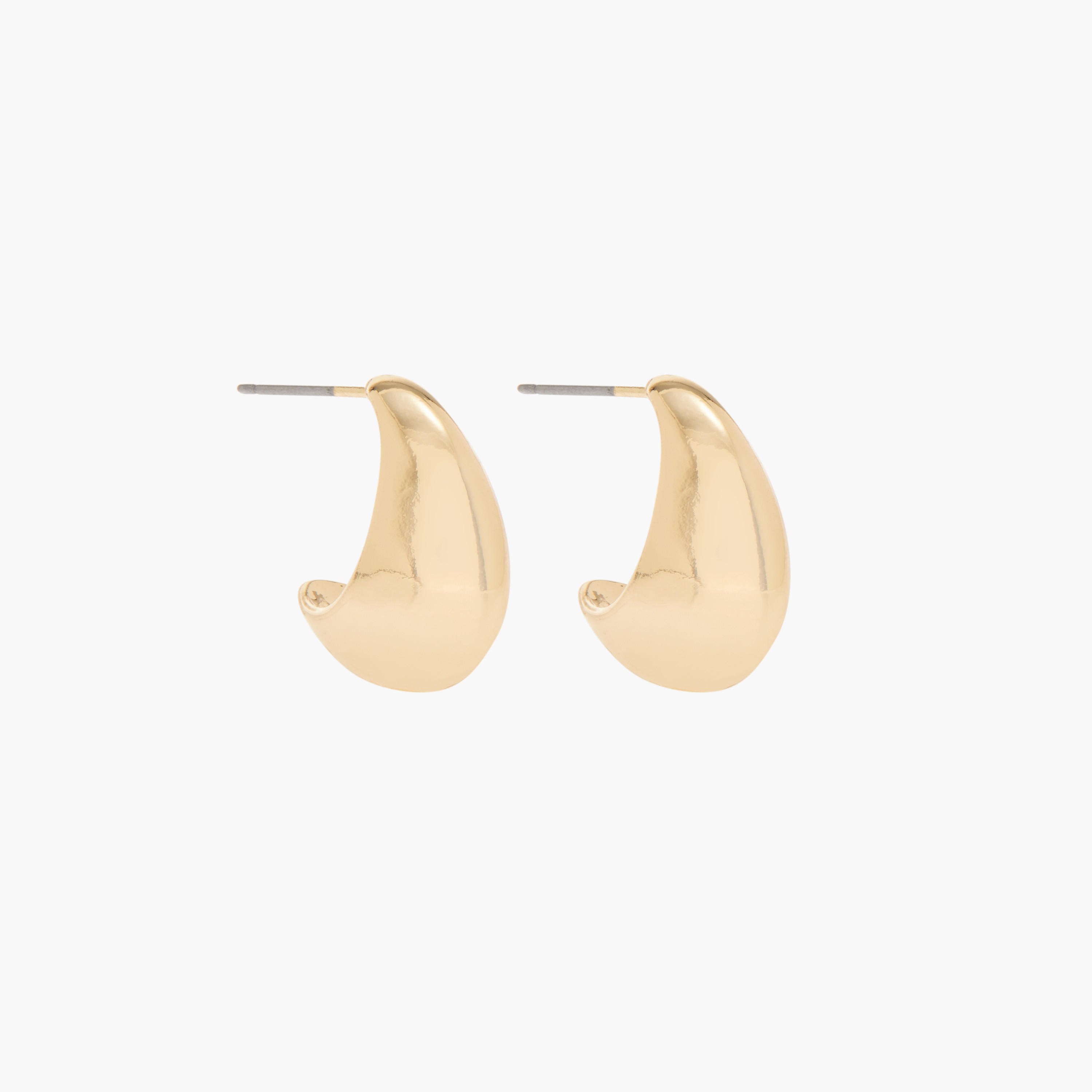 حلقان ميتاليك متنوعة بمكبس إغلاق خلفي - طقم 3 أزواج-women-watchesandjewellery-jewellery-earrings-image-4