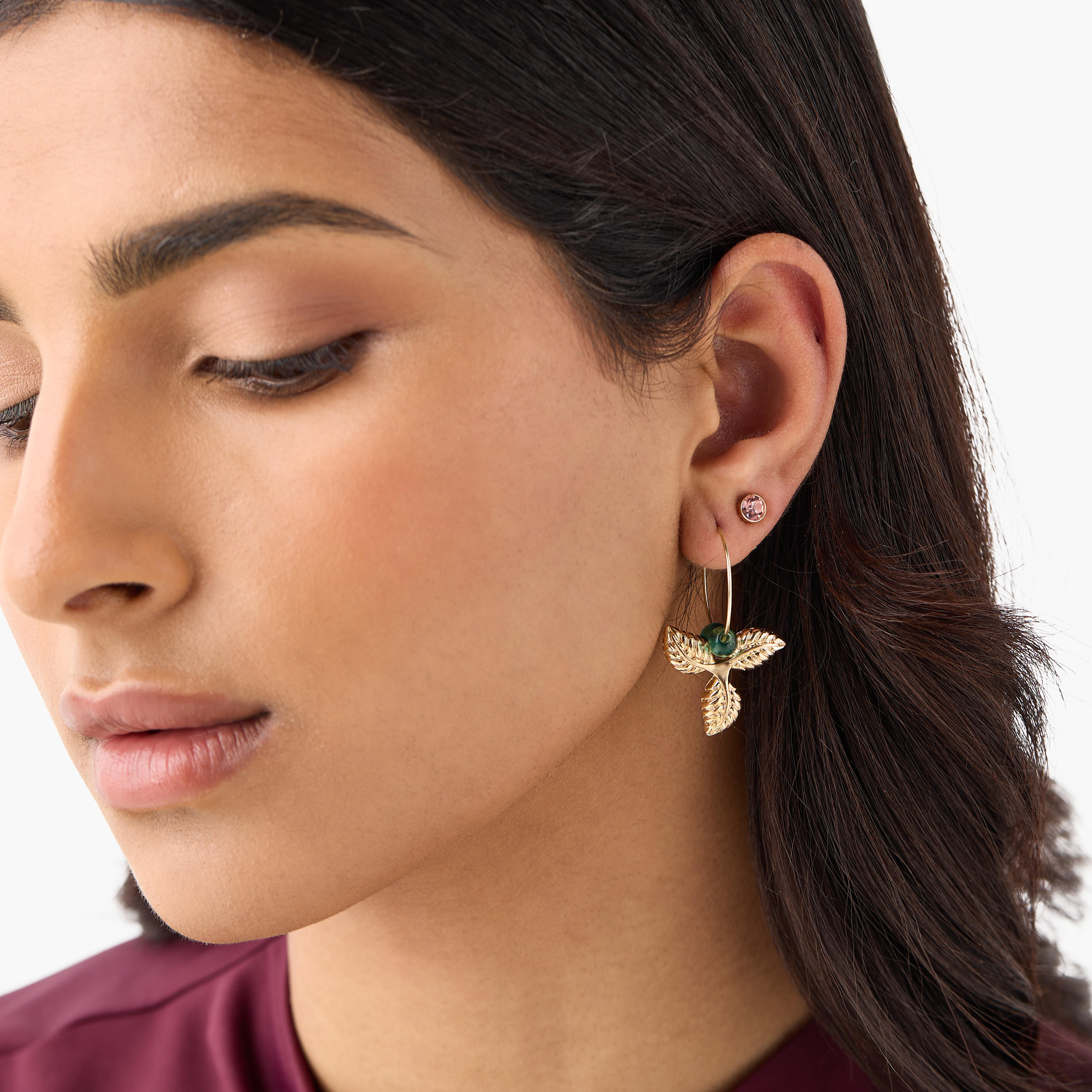 Embellished Earrings with Pushback Closure - Set of 20-women-watchesandjewellery-jewellery-earrings-image-2