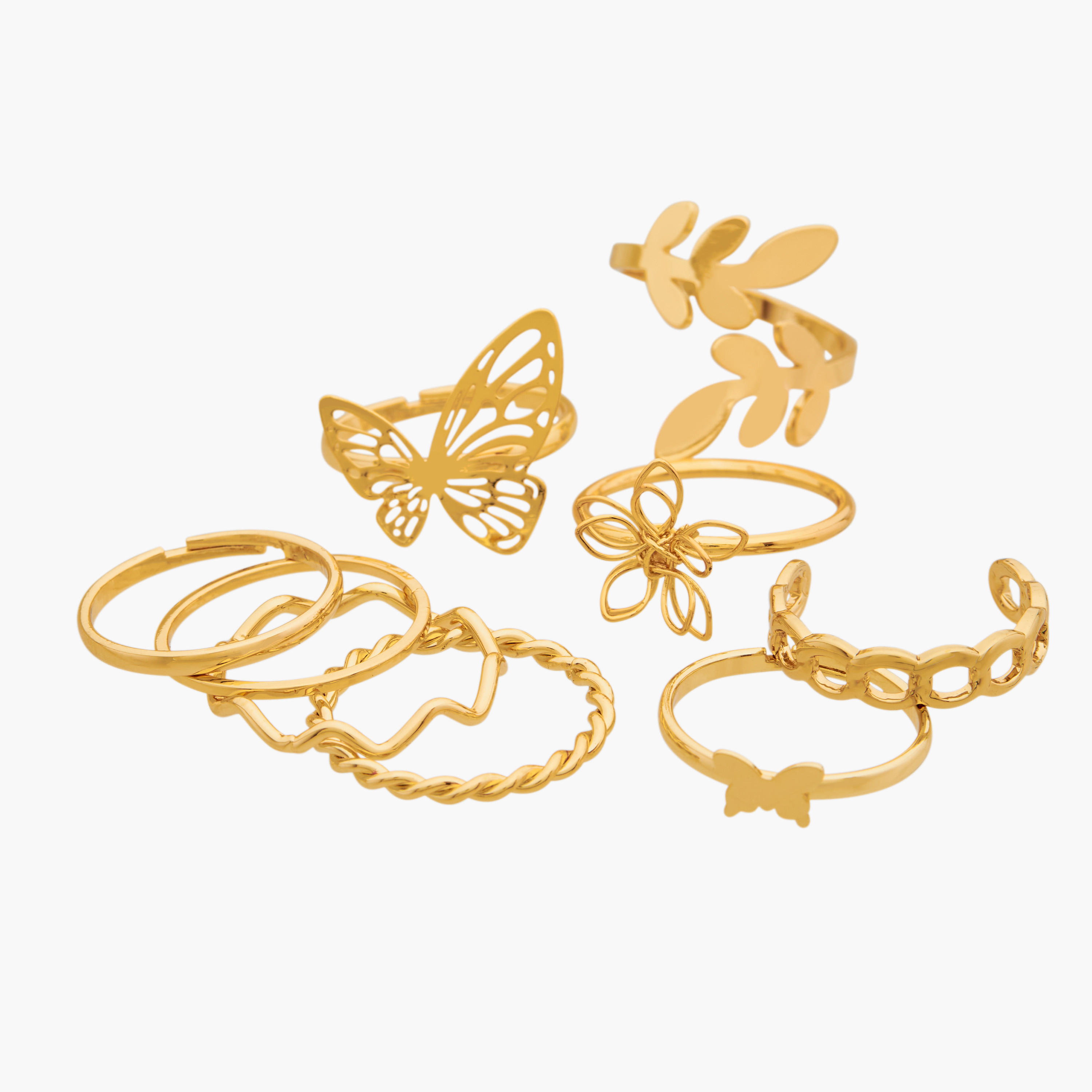 Assorted 9-Piece Ring Set - L-XL-women-watchesandjewellery-jewellery-rings-image-4
