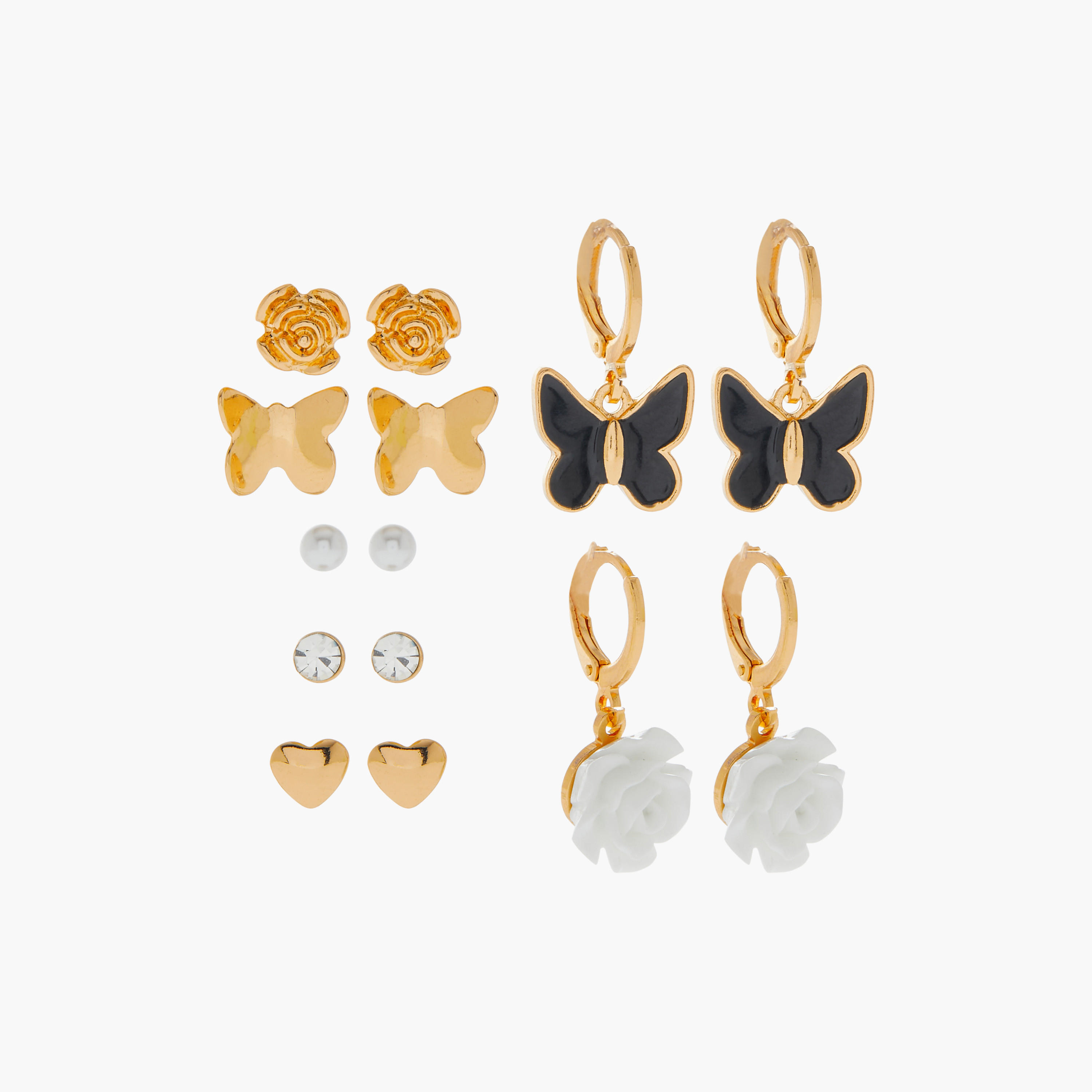 Assorted Earrings - Set of 7-women-watchesandjewellery-jewellery-earrings-image-1