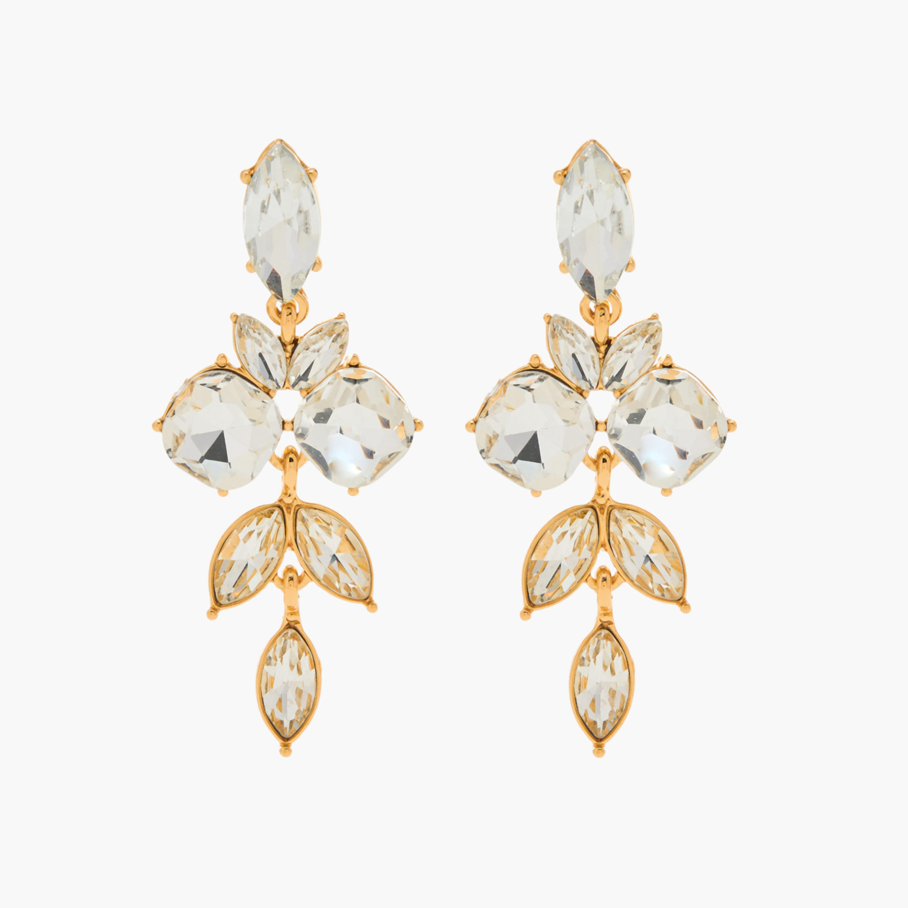 Embellished Dangler Earrings with Pushback Closure-women-watchesandjewellery-jewellery-earrings-image-1