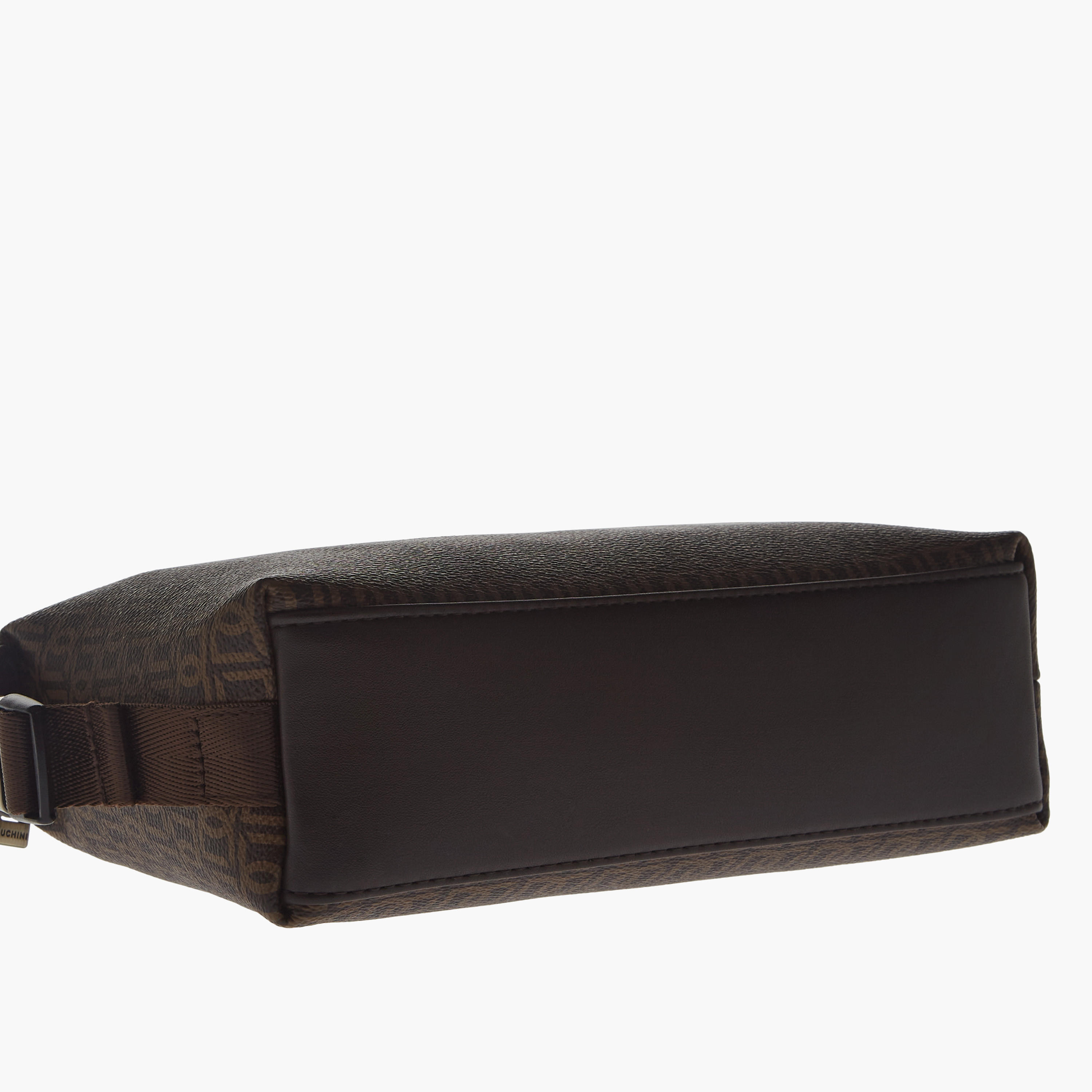 شنطة صغيرة بسحاب إغلاق وتفاصيل إبزيم بطبعات مونوغرام من دوتشيني-men-beltsandwallets-wallets-image-5