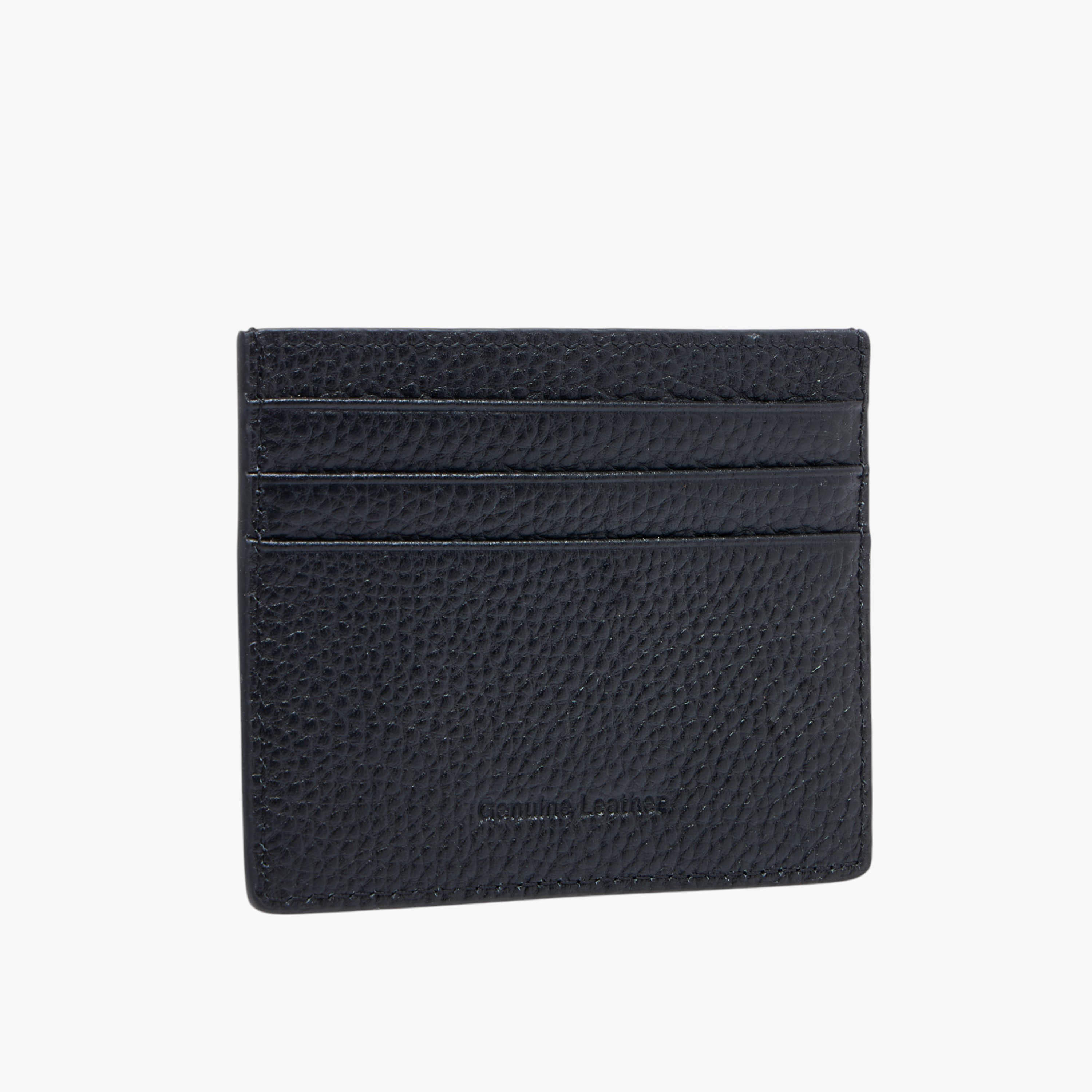 Duchini Textured Card Holder with Open Top-men-beltsandwallets-wallets-image-2