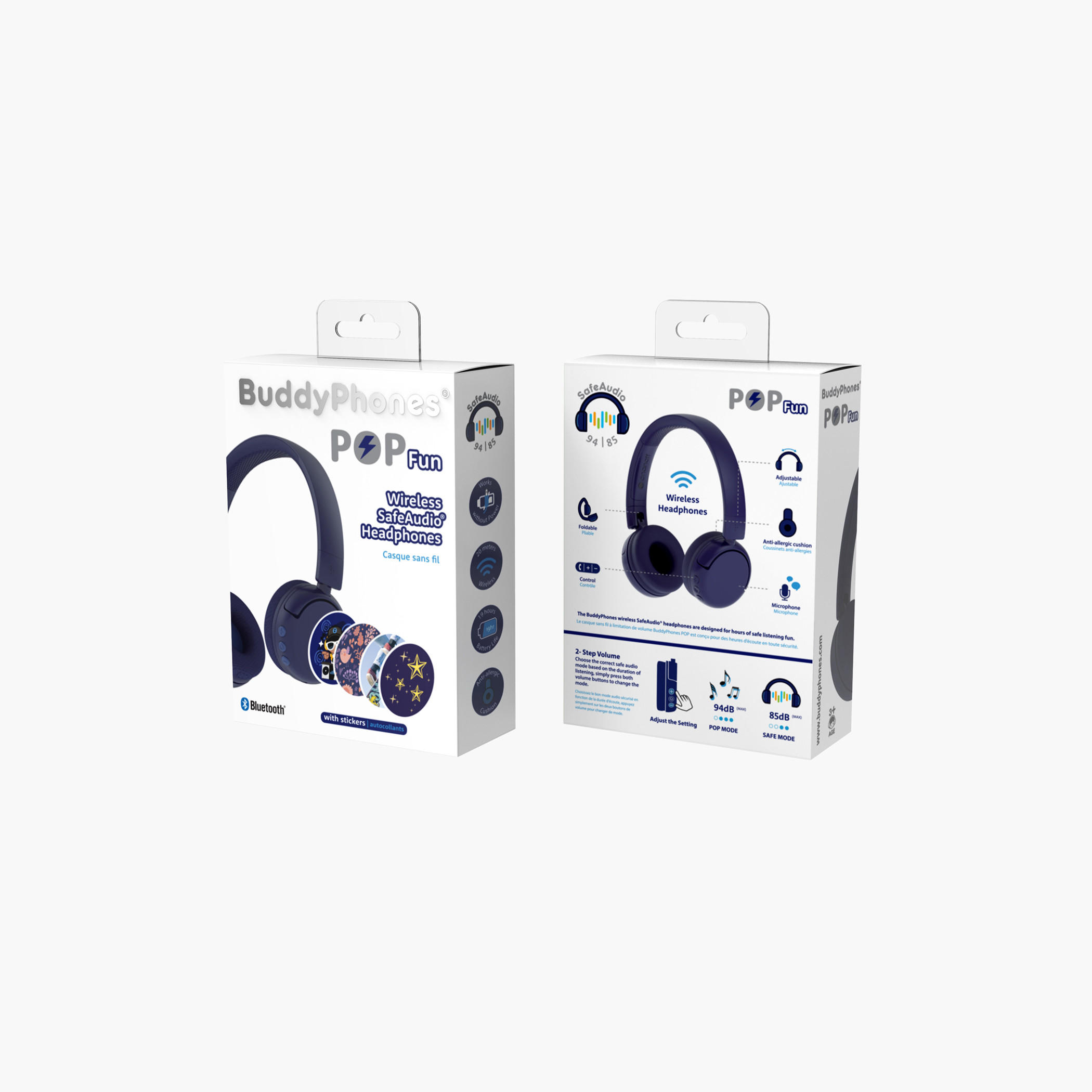 سماعات لاسلكية مع كابل شحن وصوت بوب فن من بادي فونز-electronics-headphonesandearphones-image-8