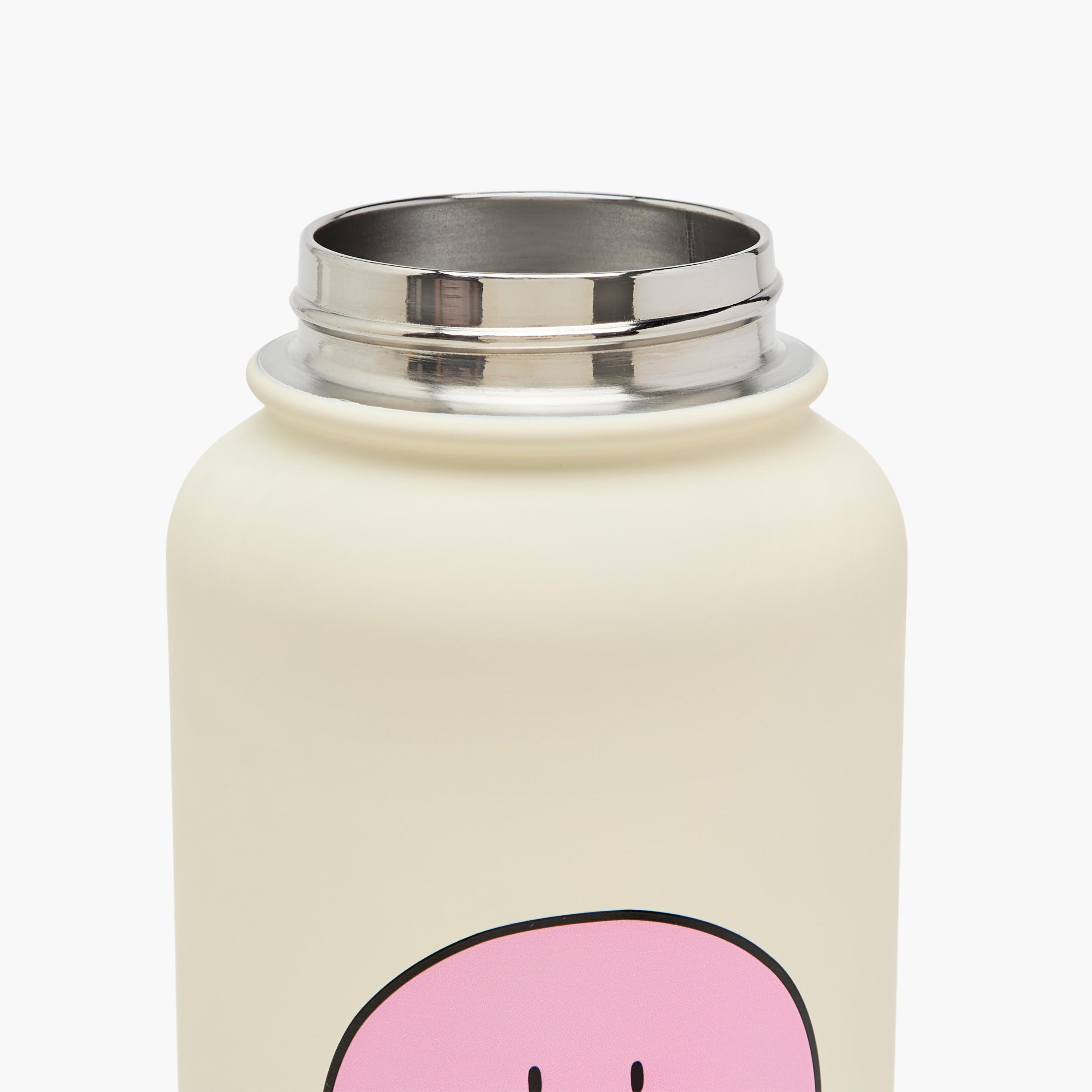 Smile Print Double Wall Stainless Steel Vacuum Bottle - 650 ml-school-waterbottles-image-5