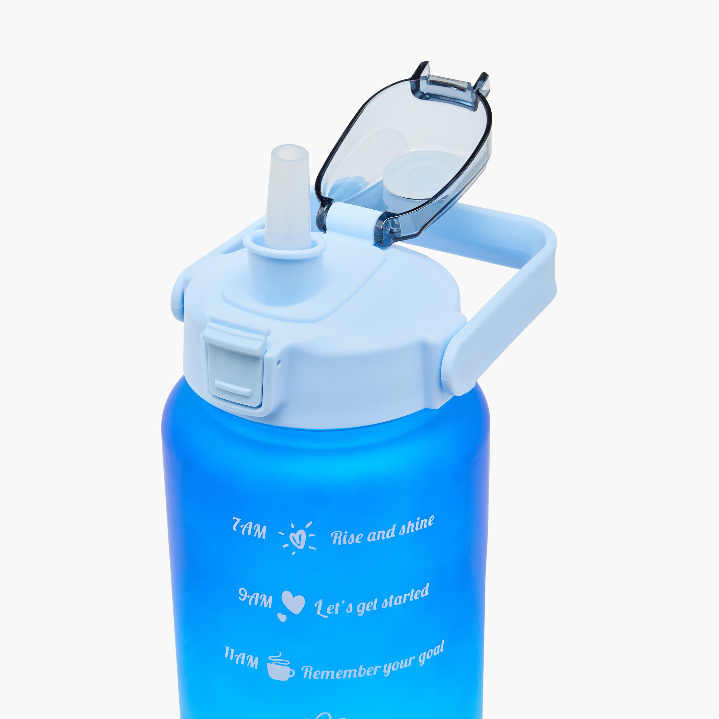 قارورة مياه بقشّة وطبعات - 2 لتر-school-waterbottles-image-3