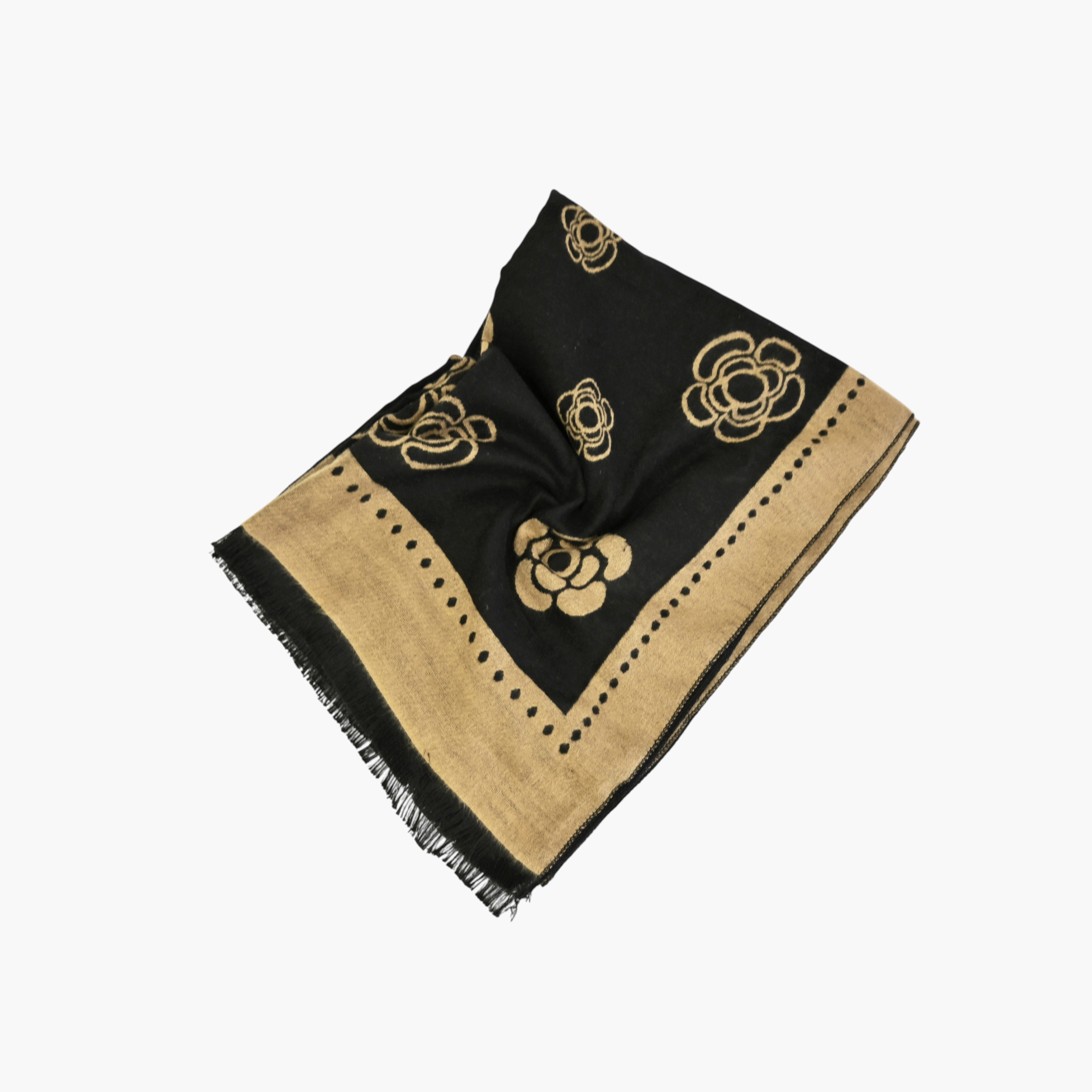 Zora Floral Print Winter Scarf - 185x60 cms-women-clothingaccessories-scarves-image-4