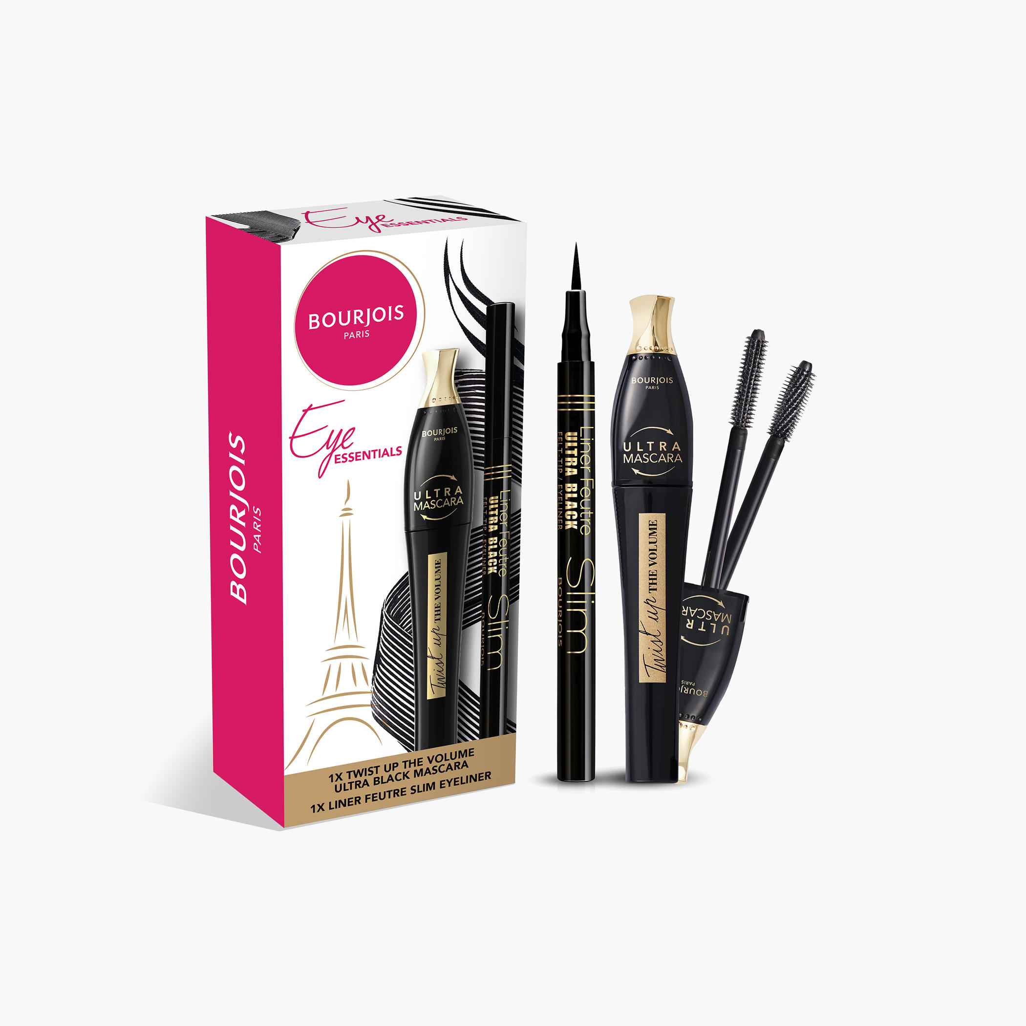 Bourjois Twist Up The Volume Mascara and Feutre Slim Eyeliner Set-beautyandpersonalcare-giftsets-image-2