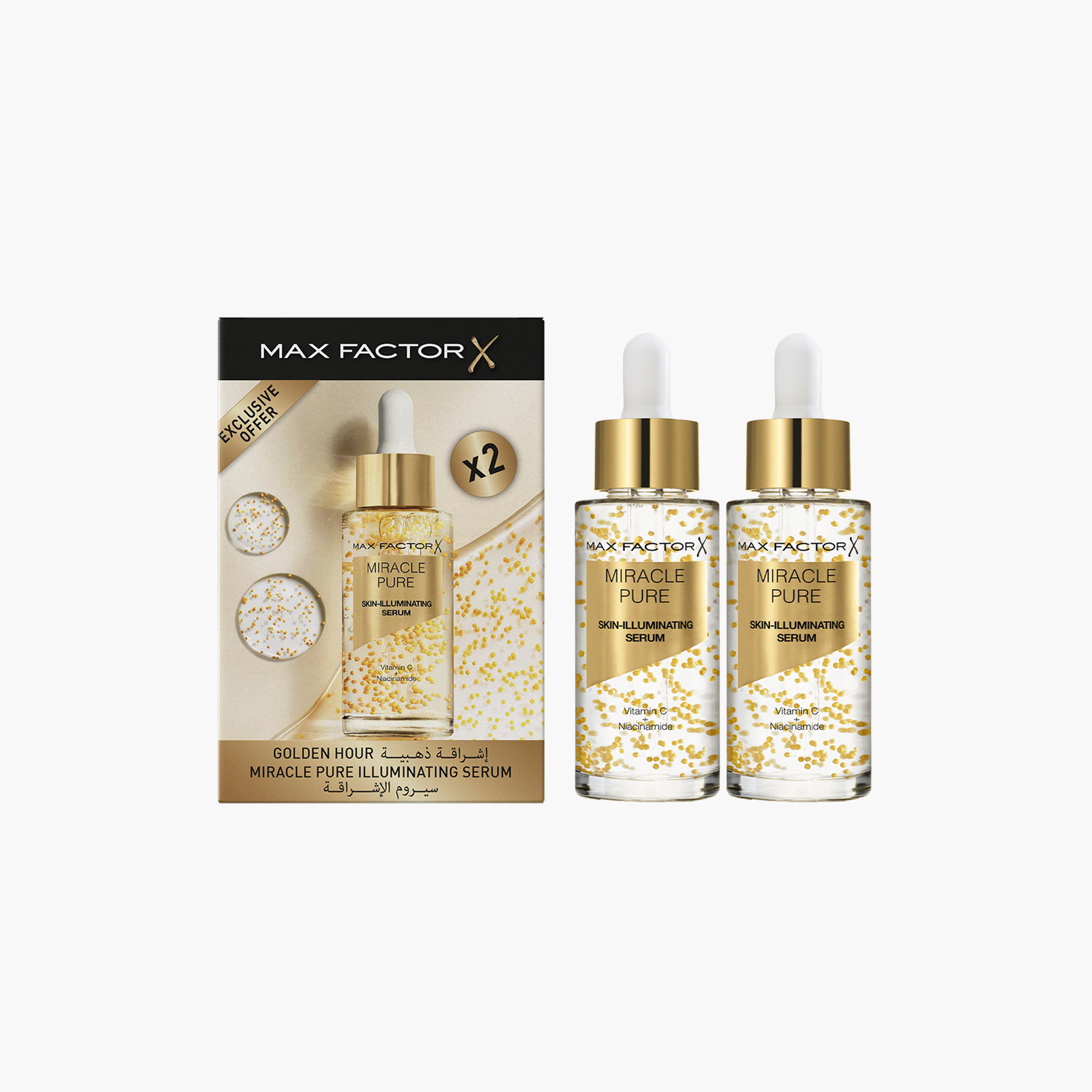 Max Factor 2-Piece Miracle Pure Skin Illuminating Serum Set-beautyandpersonalcare-makeup-face-foundations-image-2