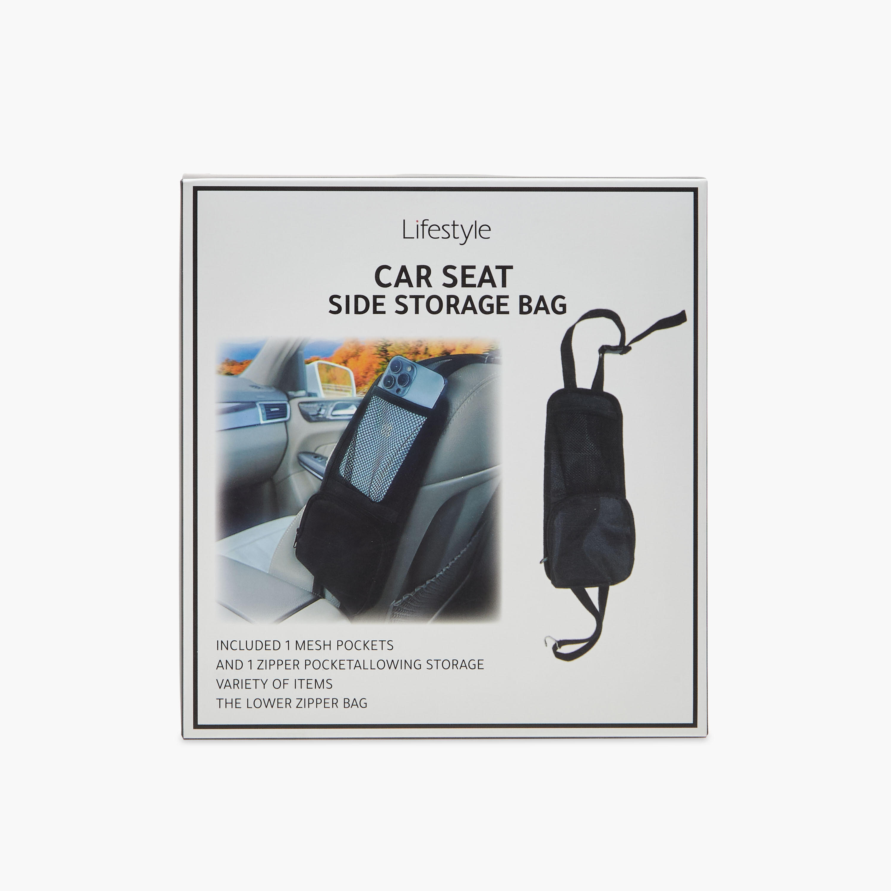 Solid Car Seat Side Storage Bag with Buckle Closure-electronics-accessories-image-7