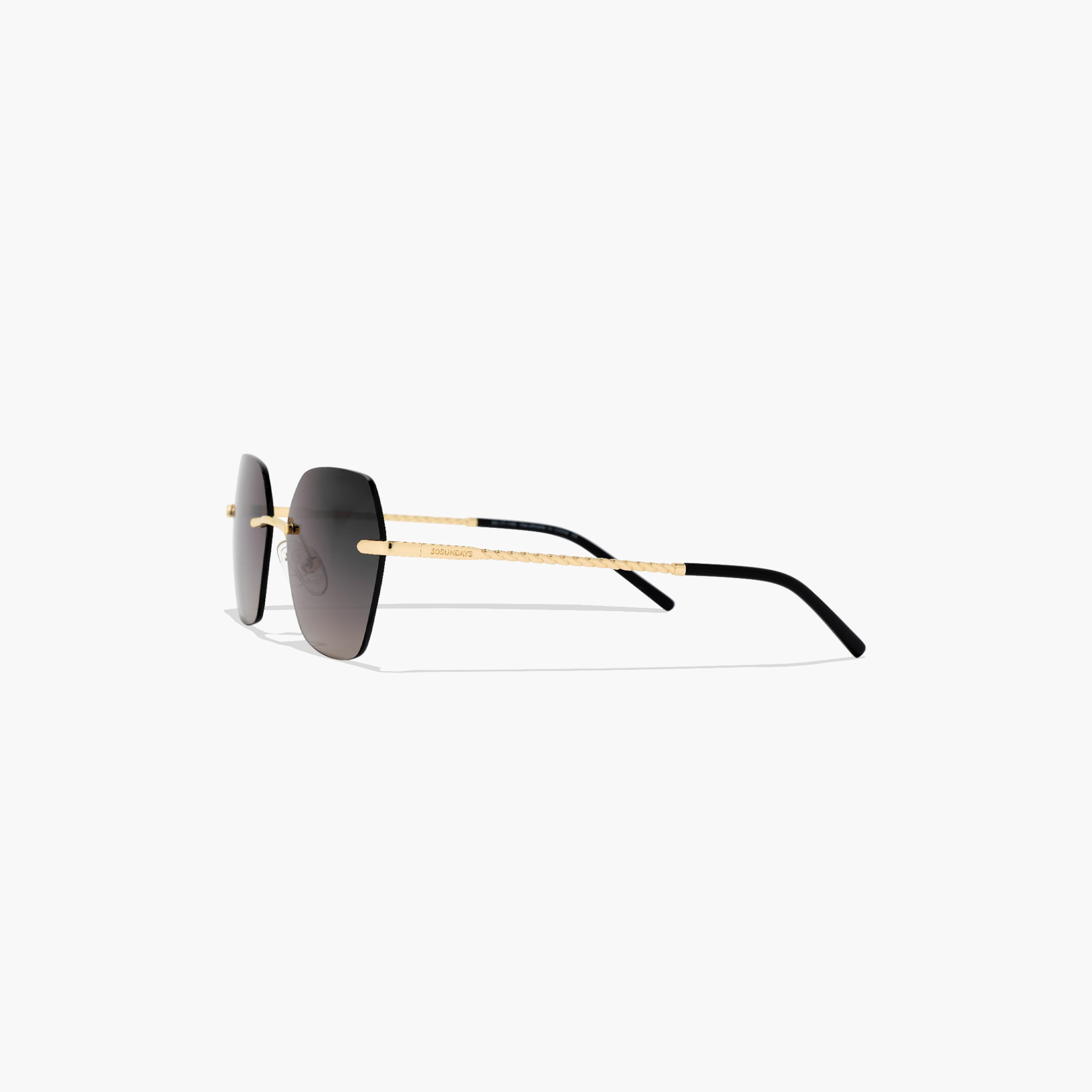 30صندايز-  نظارة شمسية سداسية رمادية   53 مم 30S-000295-2007-women-sunglasses-image-3