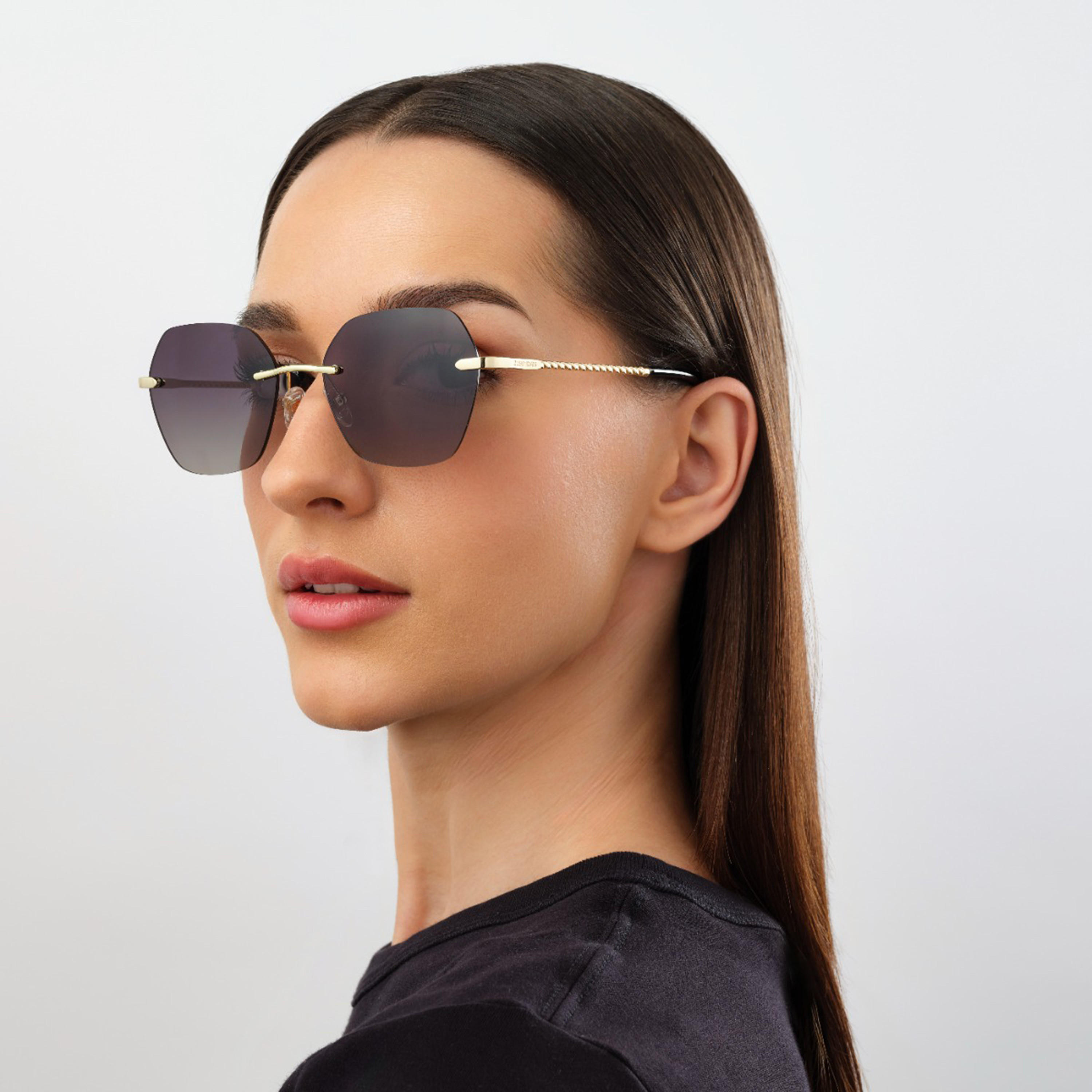 30صندايز-  نظارة شمسية سداسية رمادية   53 مم 30S-000295-2007-women-sunglasses-image-4