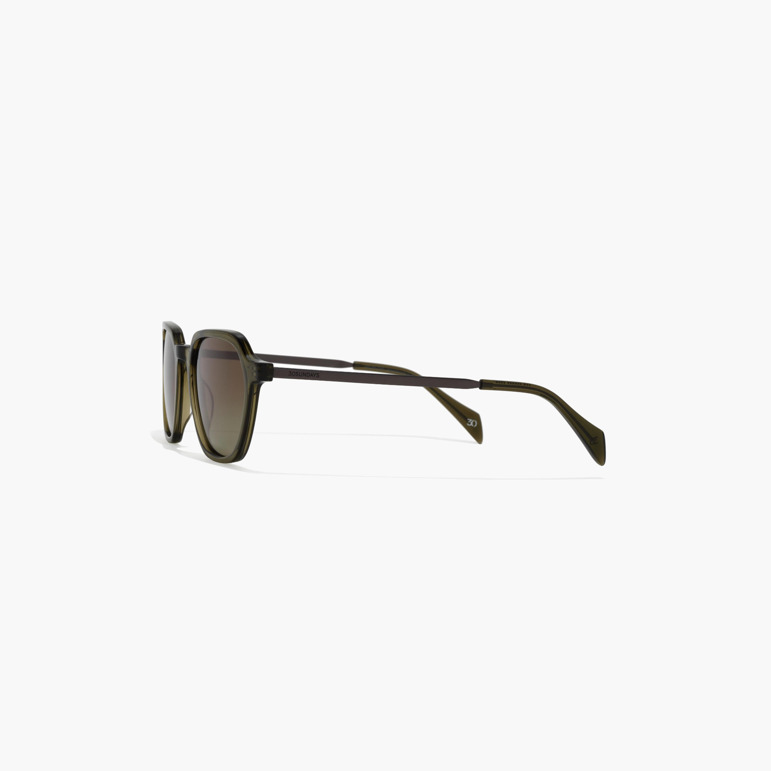 30صندايز-  نظارات شمسية خضراء هندسية مستقطبة   52 مم 30S-000303-0606p-men-sunglasses-image-3