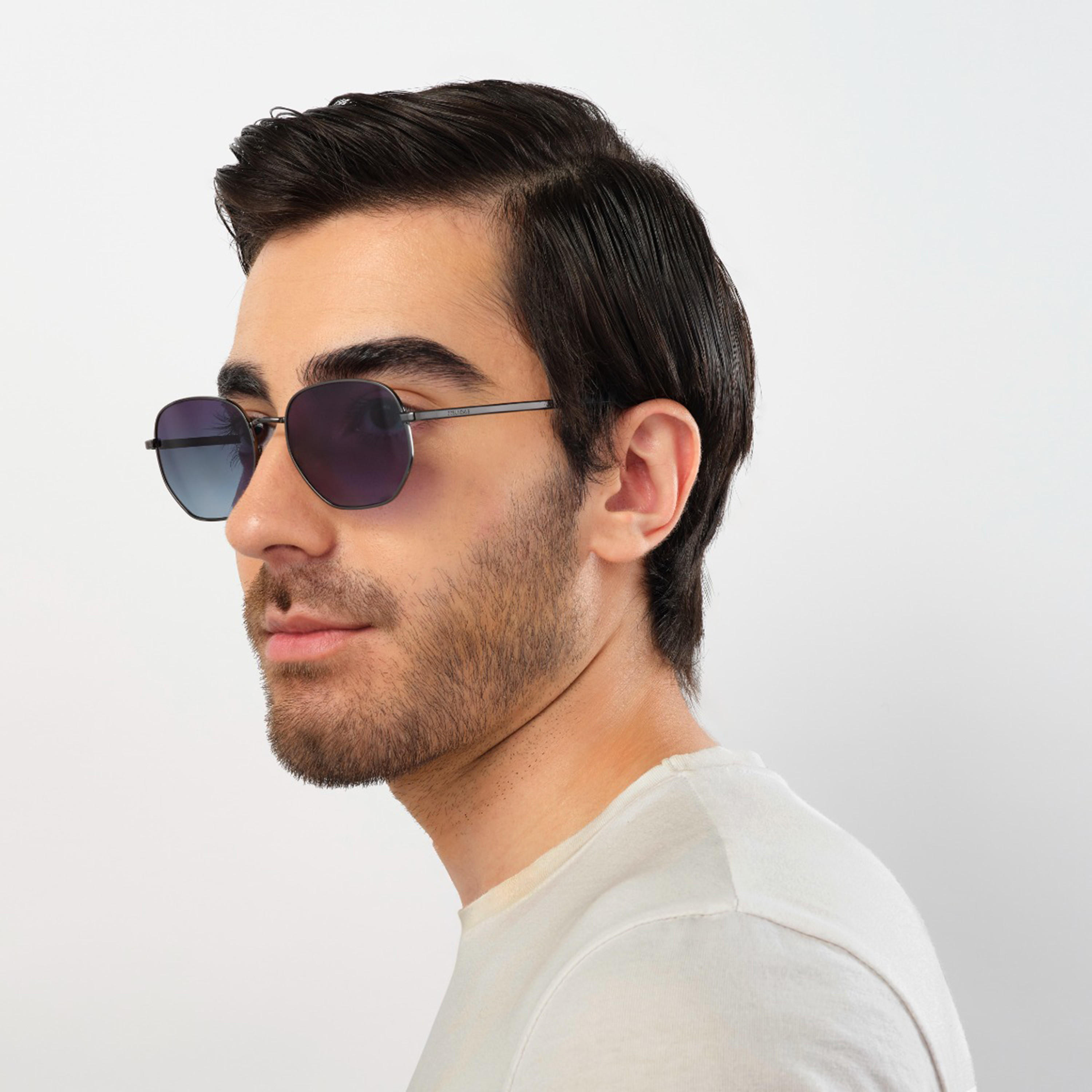 30صندايز-  نظارة شمسية هندسية زرقاء   54 مم 30S-000304-0702-men-sunglasses-image-4