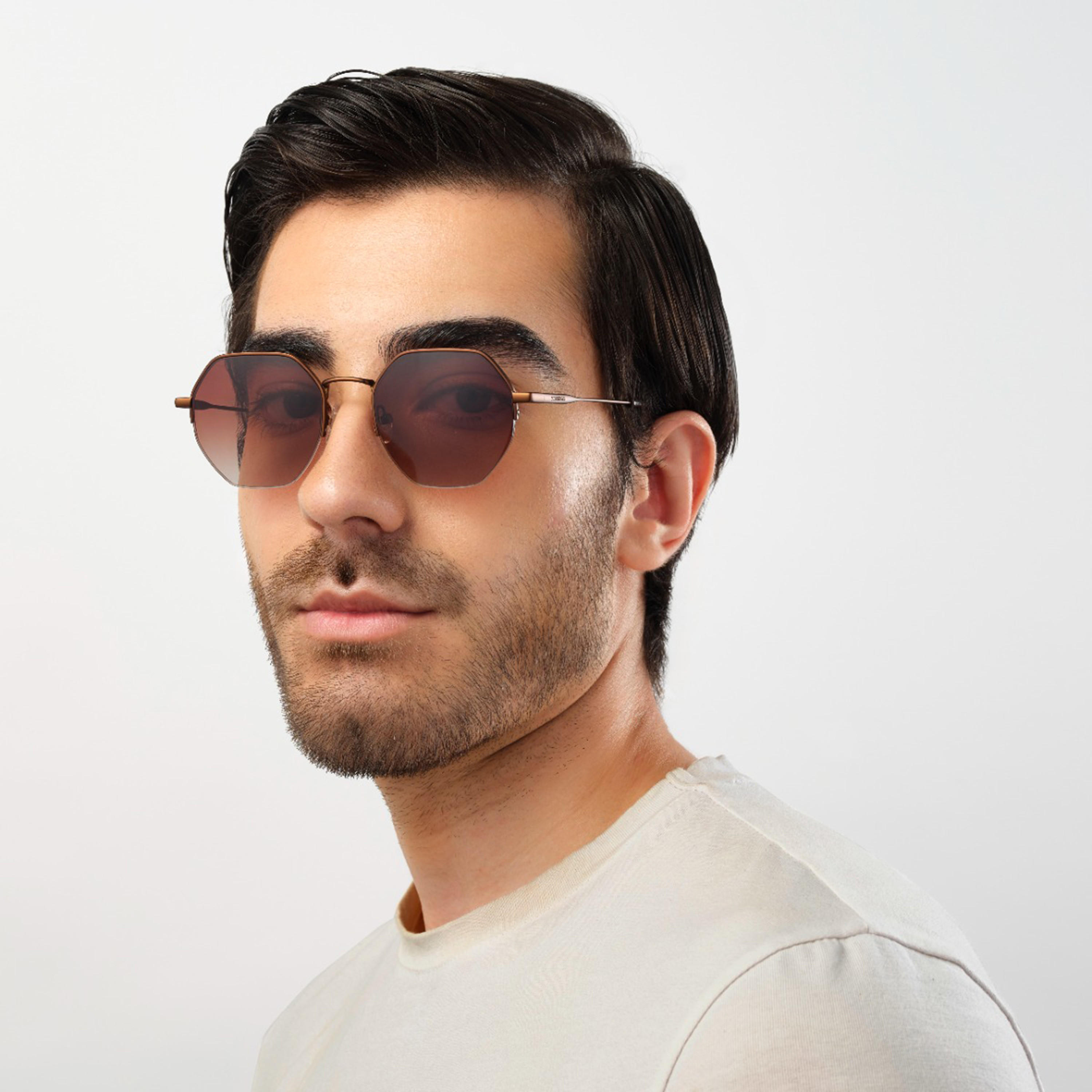 30صندايز-  نظارة شمسية هندسية بنية   50 مم 30S-000305-0404-men-sunglasses-image-4