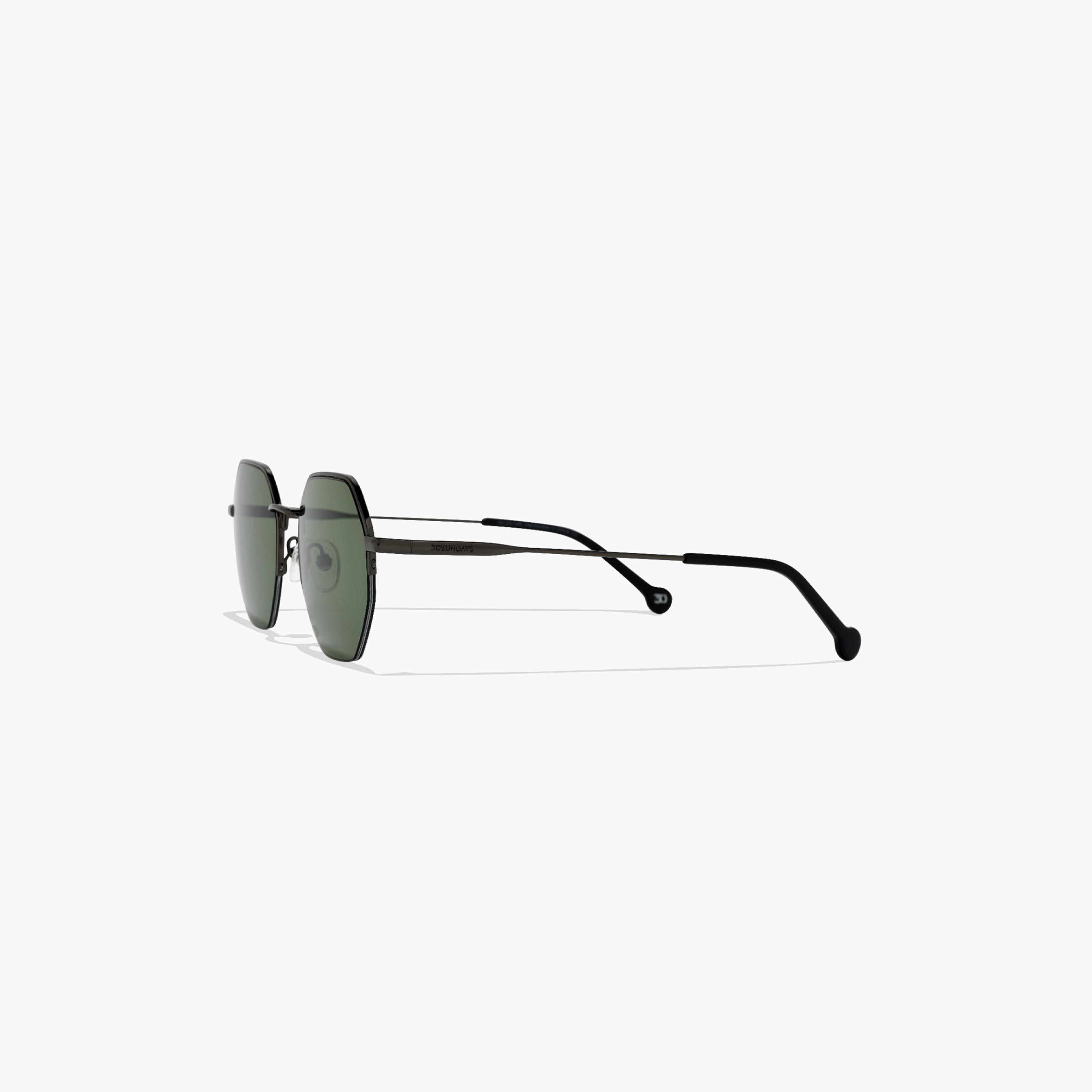 30Sundays 50MM Green Geometric Sunglasses 30S-000305-0706-men-sunglasses-image-3