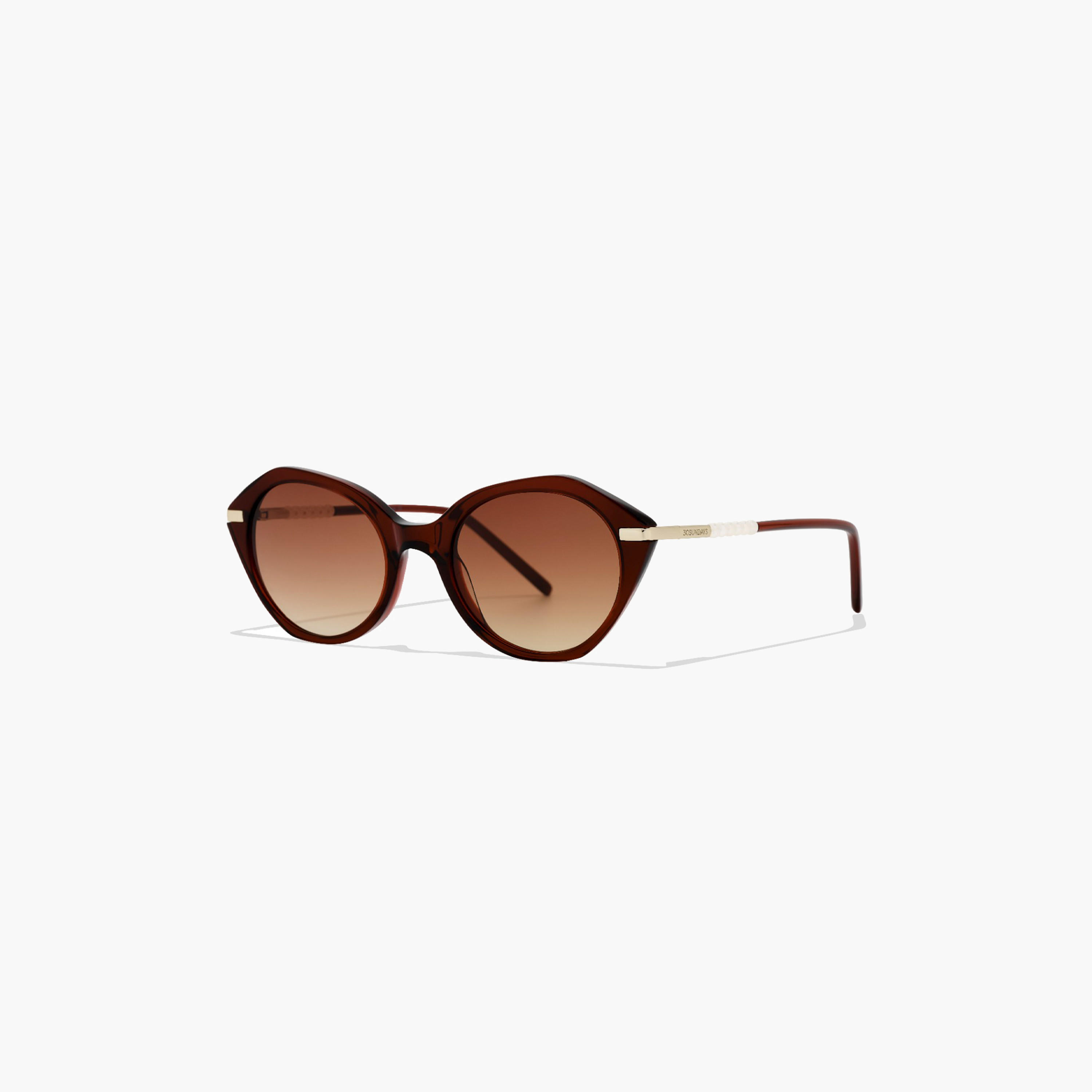 30صندايز- نظارة شمسية هندسية بنية 49 مم 30S-000306-2604-women-sunglasses-image-2