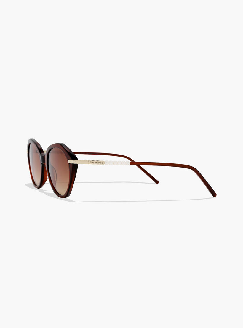 30صندايز- نظارة شمسية هندسية بنية 49 مم 30S-000306-2604-women-sunglasses-image-3