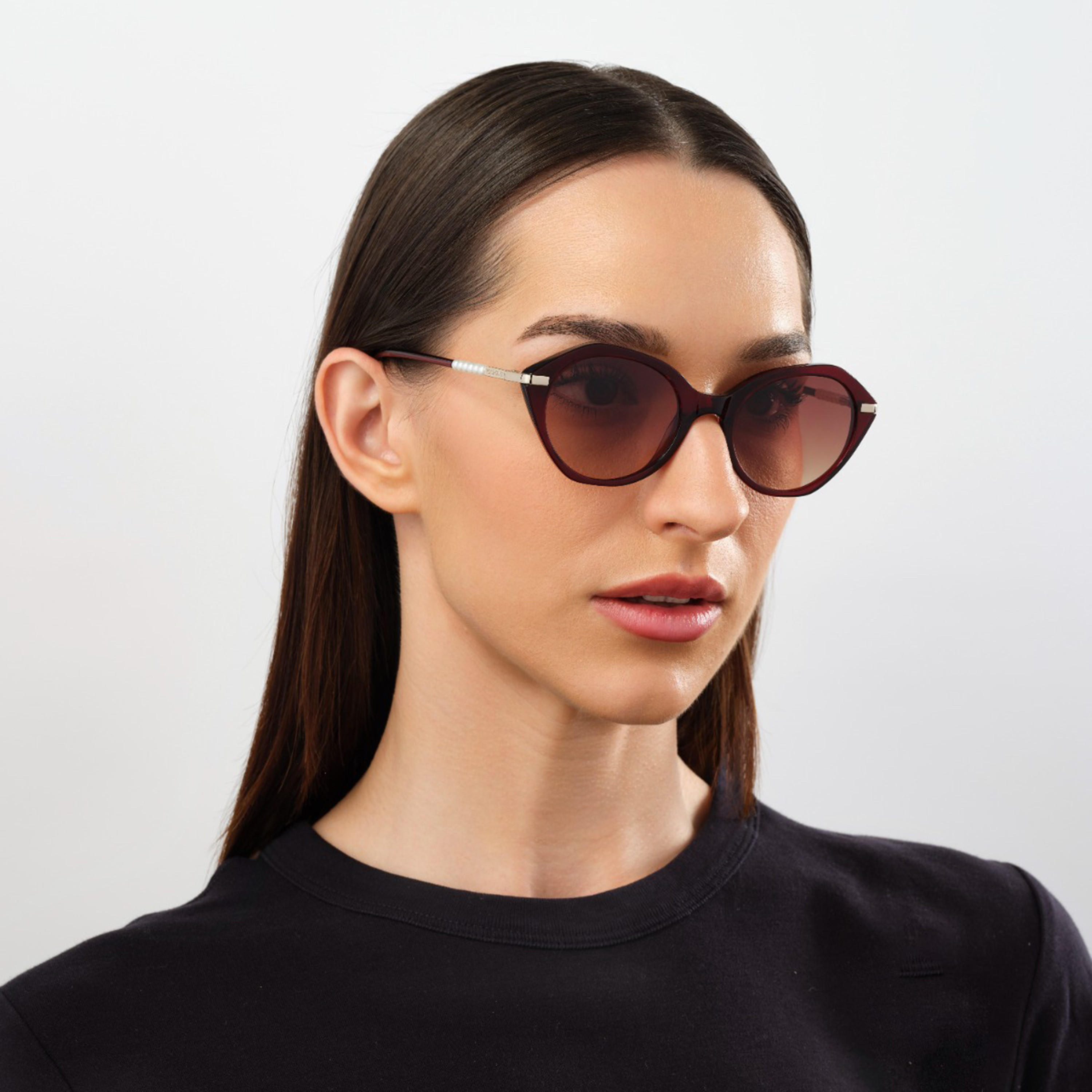 30صندايز- نظارة شمسية هندسية بنية 49 مم 30S-000306-2604-women-sunglasses-image-5