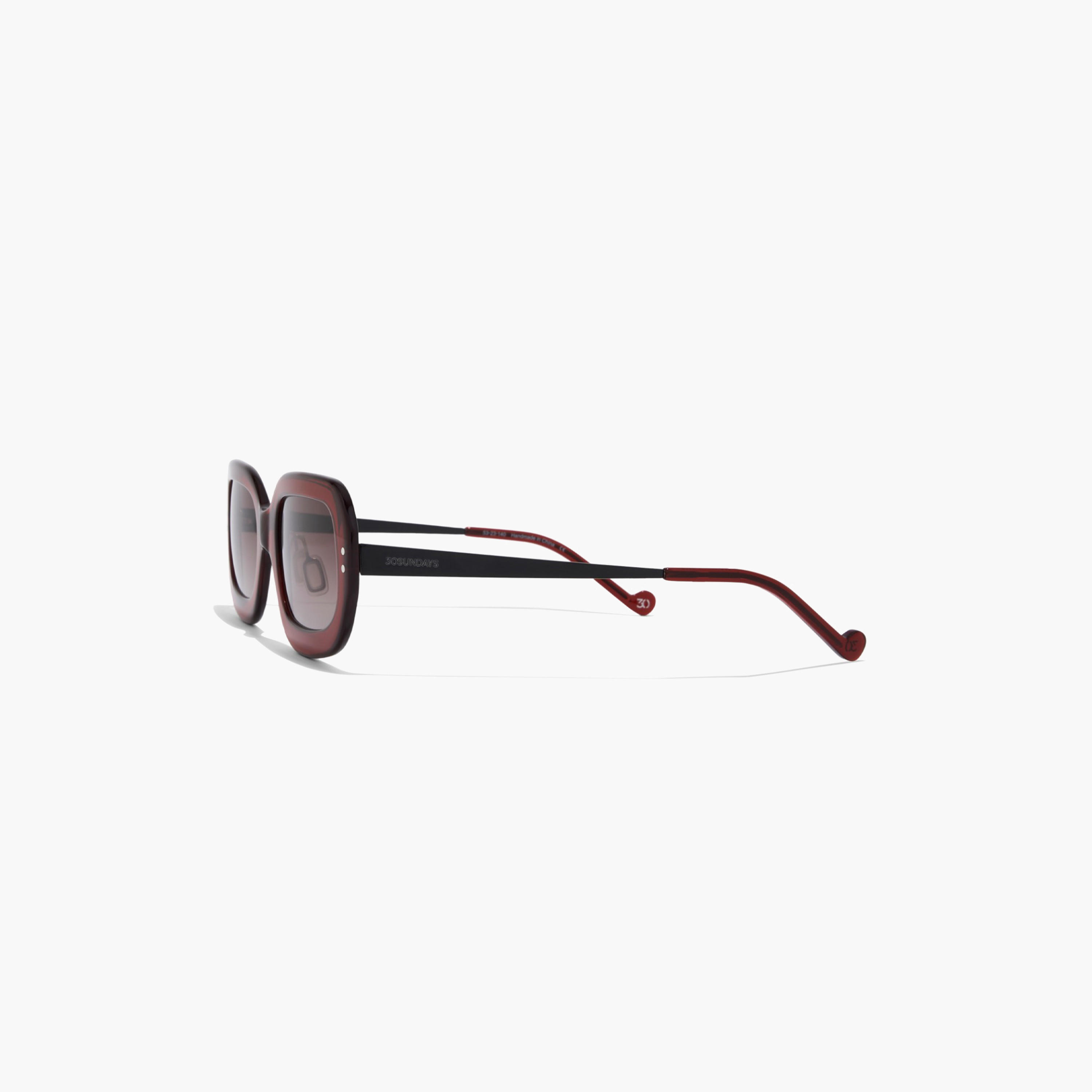30صندايز-  نظارة شمسية مستطيلة رمادية   53 مم 30S-000400-2607-women-sunglasses-image-3