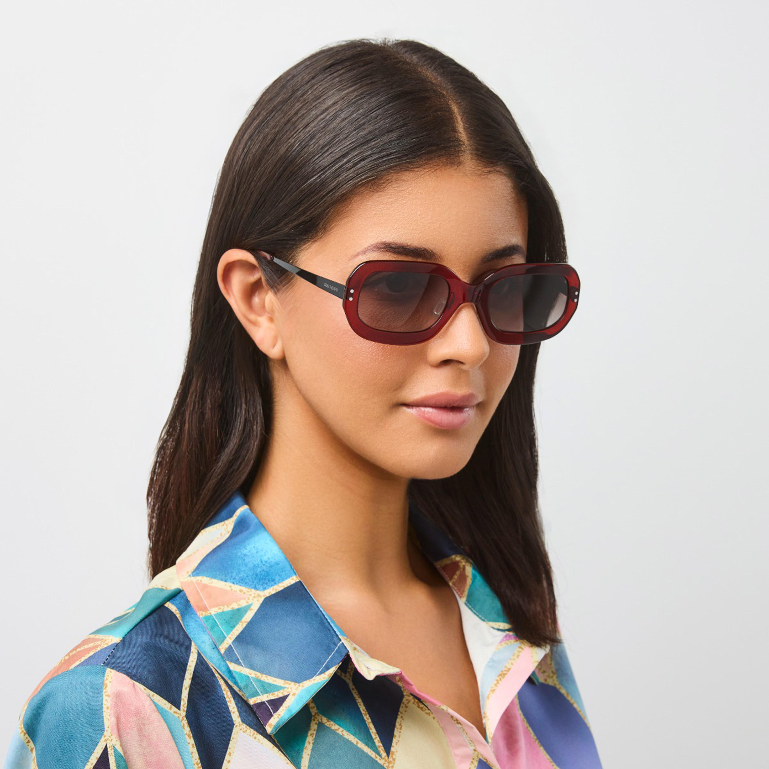 30Sundays 53MM Grey Rectangle Sunglasses 30S-000400-2607-women-sunglasses-image-4