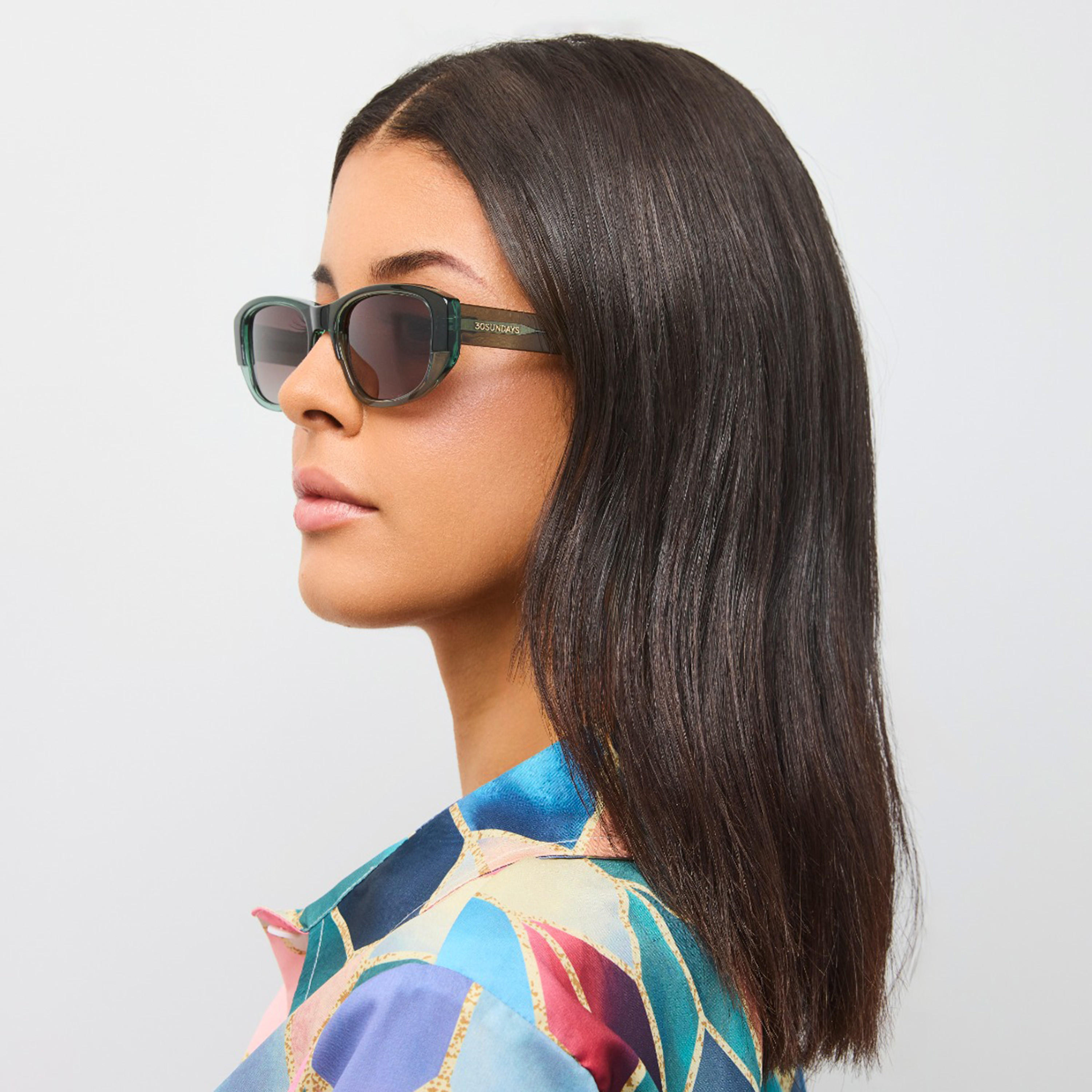 30Sundays 53MM Grey Rectangle Sunglasses 30S-000402-0607-women-sunglasses-image-4