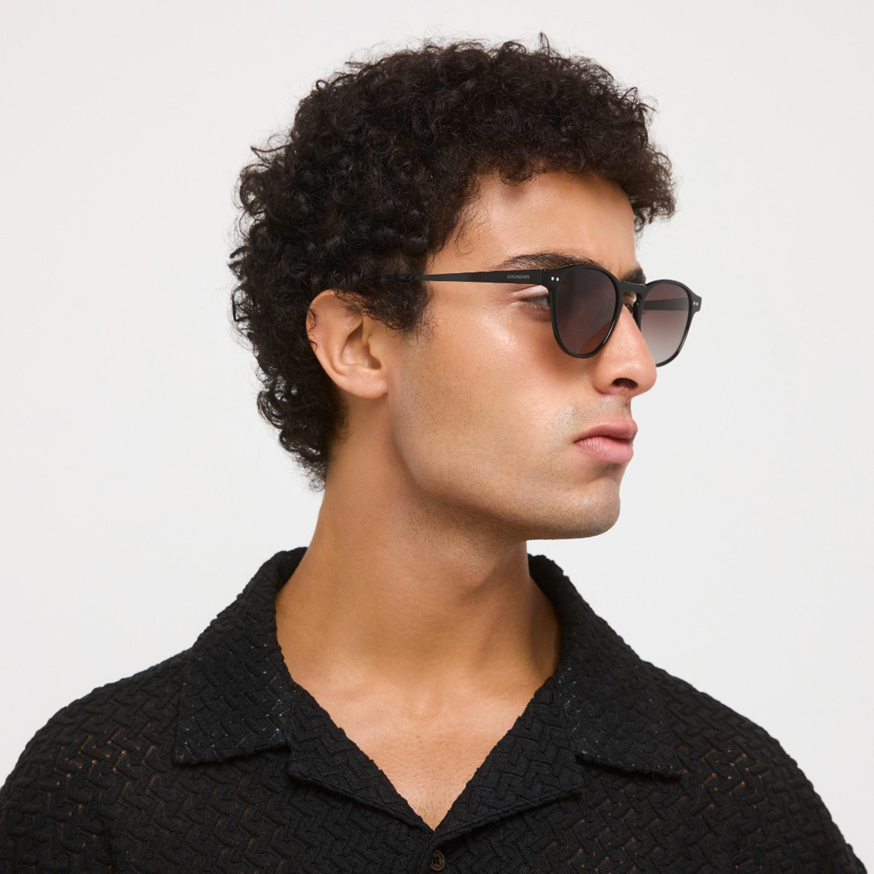 30صندايز-  نظارة شمسية هندسية رمادية   49 مم 30S-000403-0107-men-sunglasses-image-4