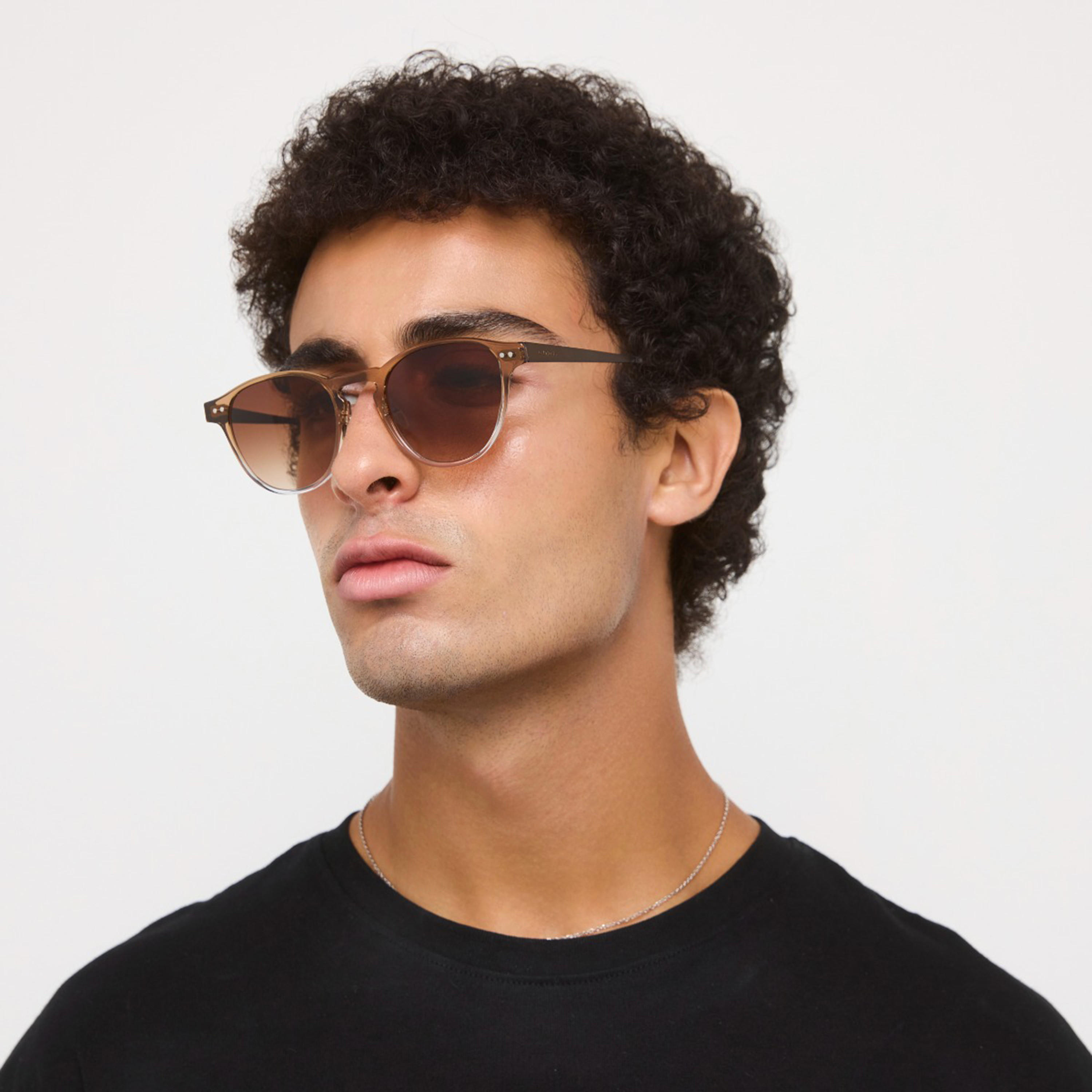 30صندايز-  نظارة شمسية هندسية بنية   49 مم 30S-000403-0404-men-sunglasses-image-4