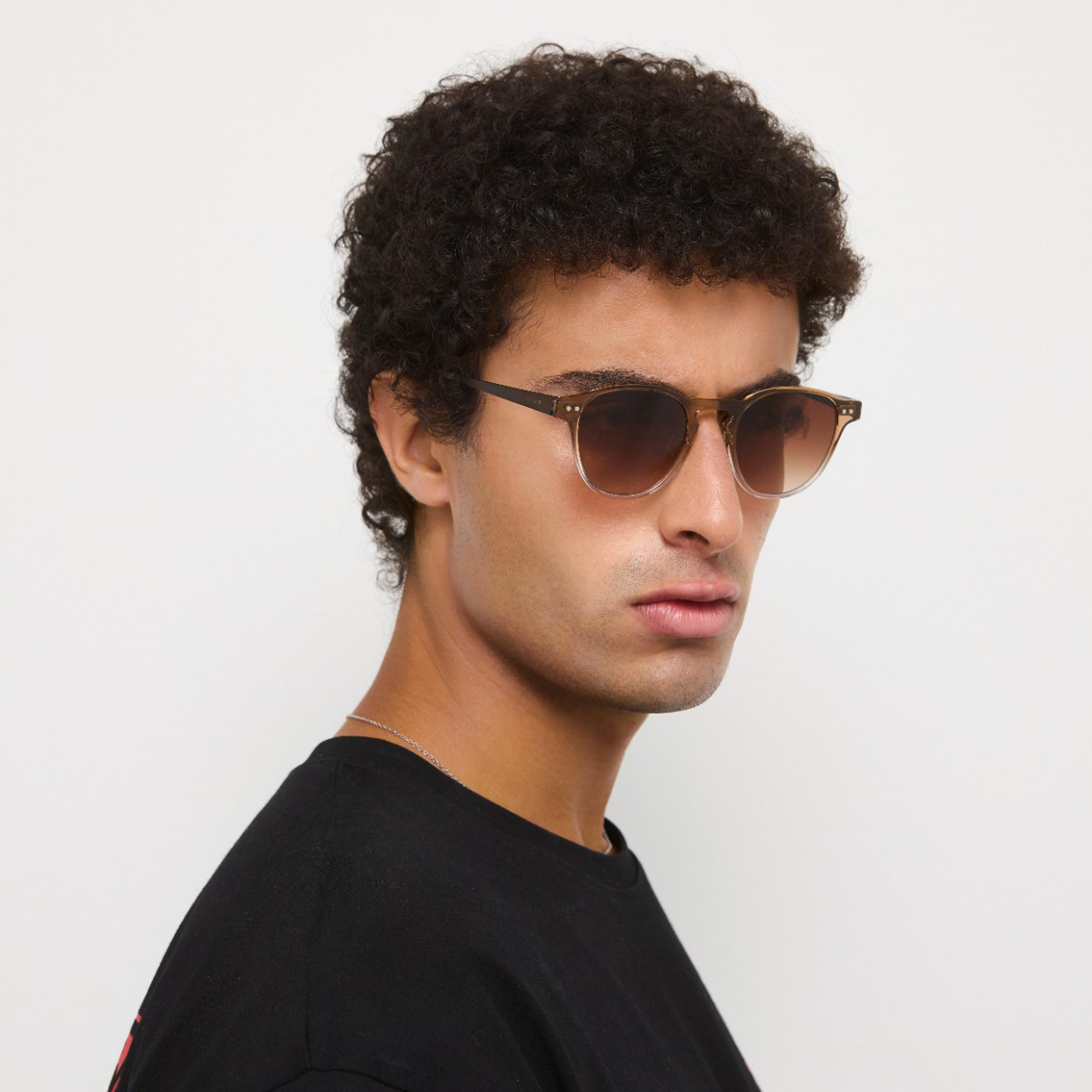 30صندايز-  نظارة شمسية هندسية بنية   49 مم 30S-000403-0404-men-sunglasses-image-5