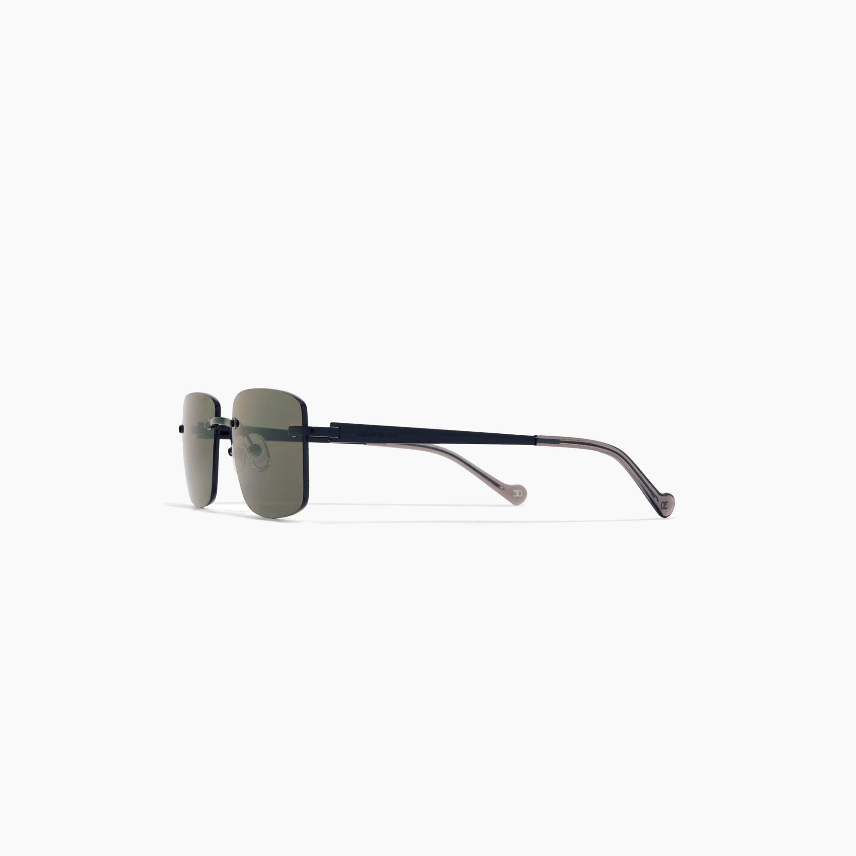 30صندايز-  نظارات شمسية سوداء مربعة مستقطبة   56 مم 30S-000406-0101p-women-sunglasses-image-3