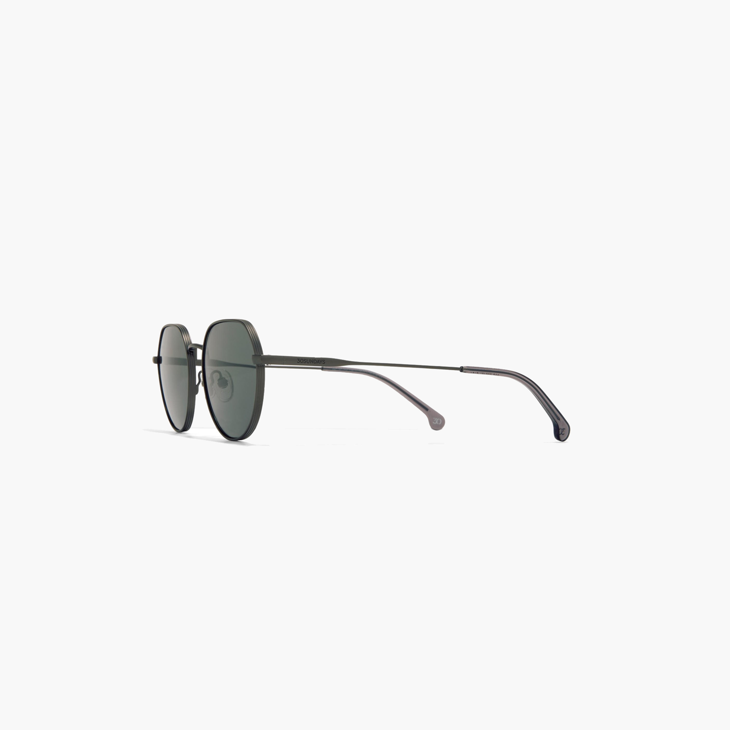30Sundays 52MM Black Geometric Sunglasses 30S-000407-0701-men-sunglasses-image-3