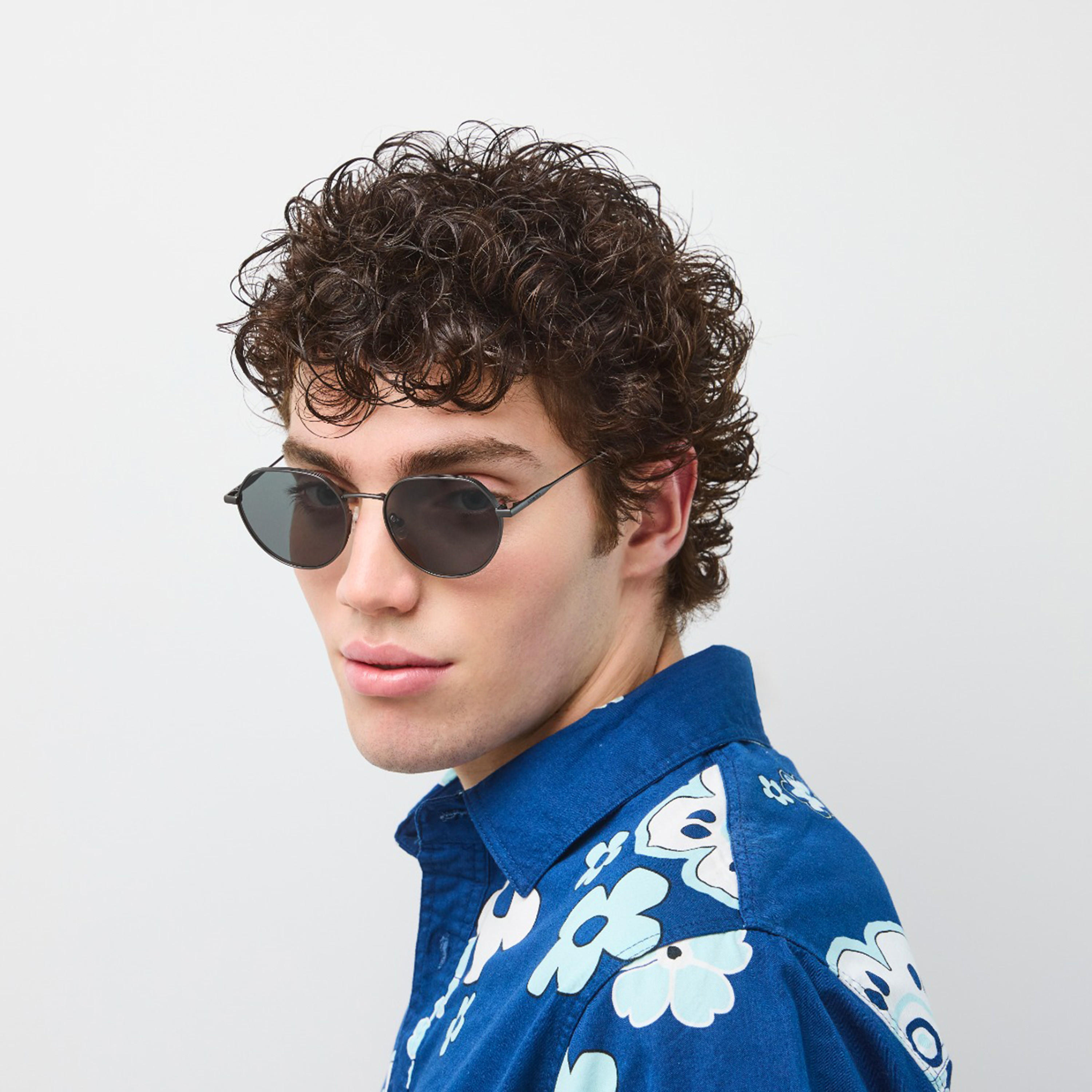 30Sundays 52MM Black Geometric Sunglasses 30S-000407-0701-men-sunglasses-image-5