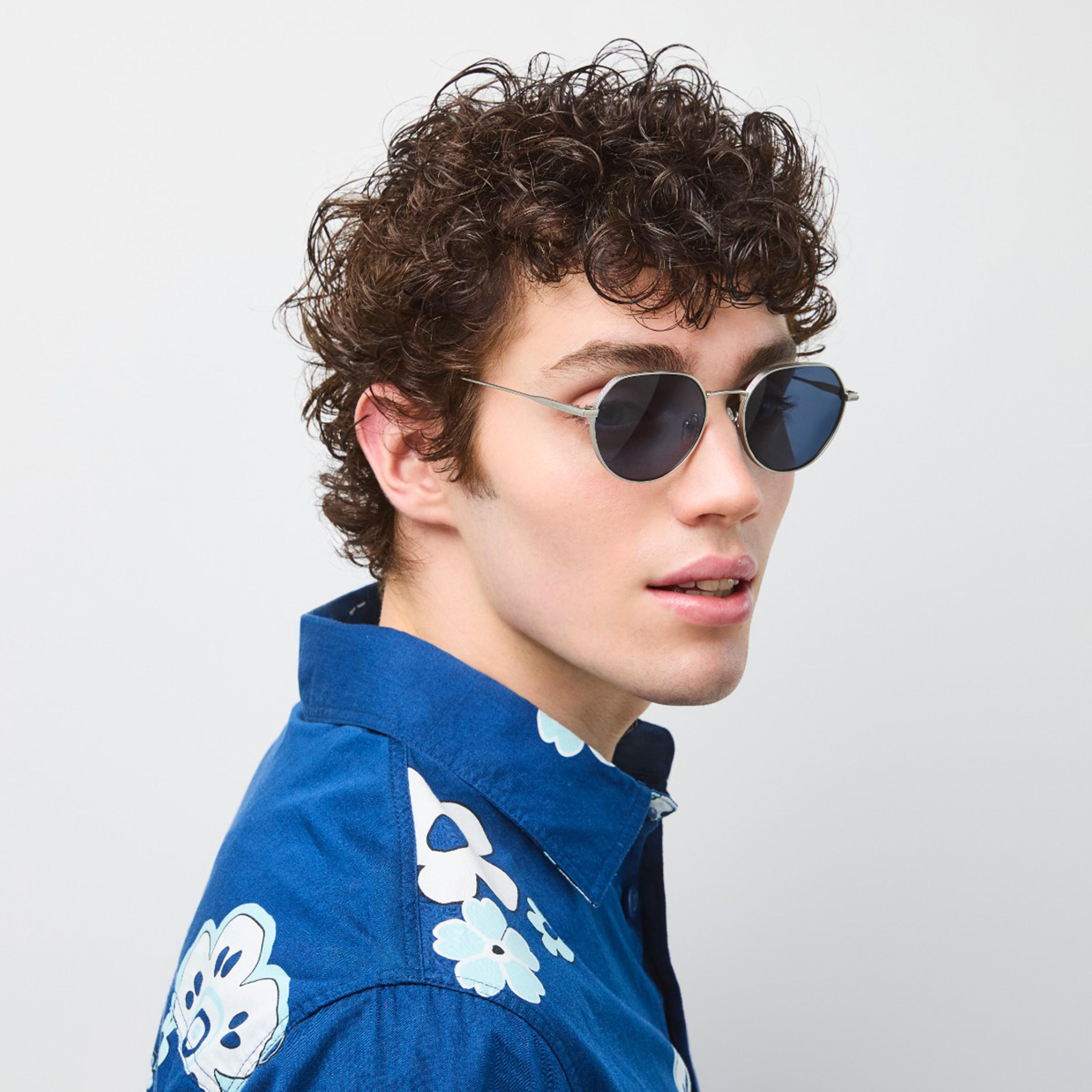 30صندايز-  نظارة شمسية هندسية زرقاء   52 مم 30S-000407-1202-men-sunglasses-image-4