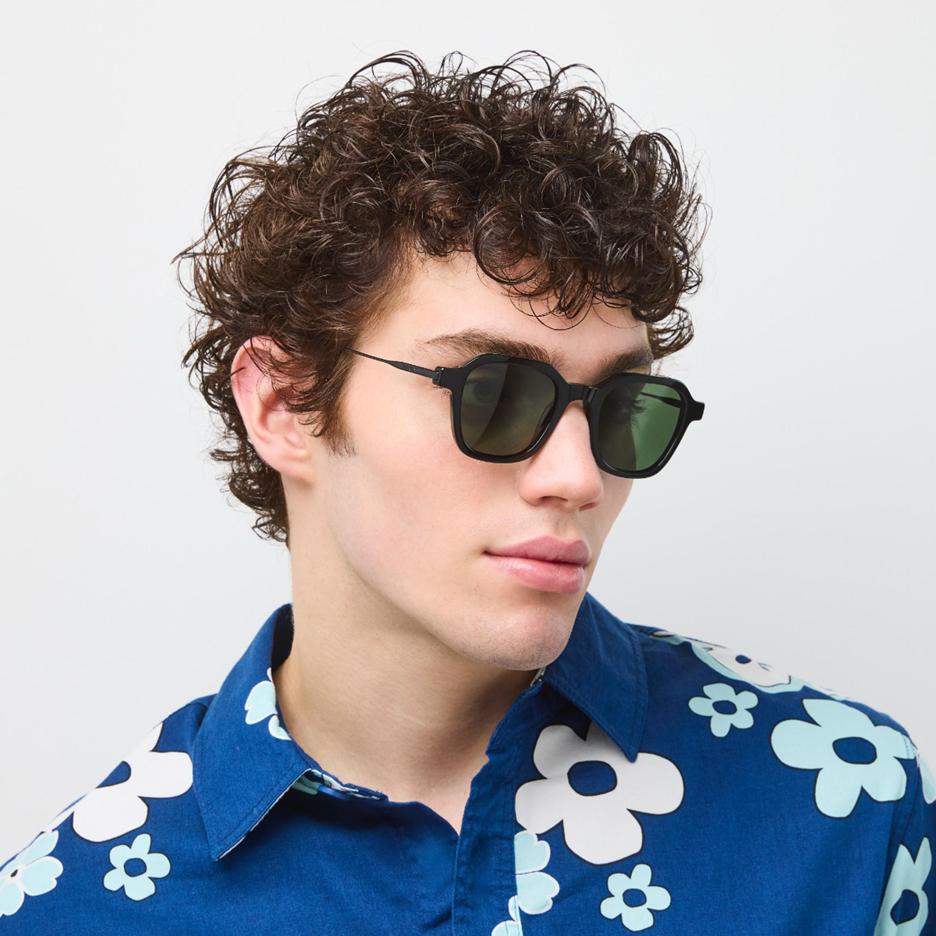 30صندايز-  نظارة شمسية هندسية خضراء   48 مم 30S-000408-0106-men-sunglasses-image-4