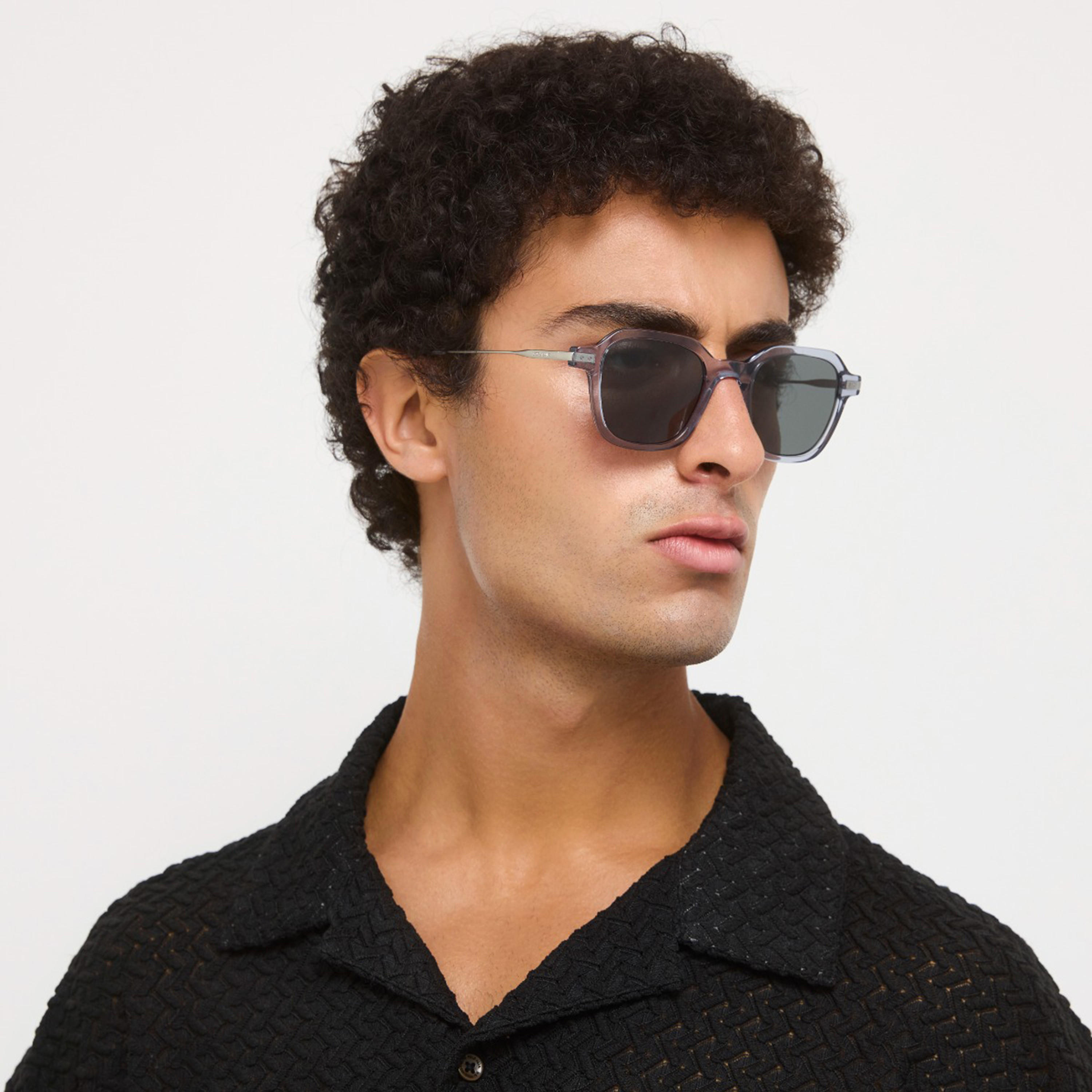 30Sundays 48MM Black Geometric Sunglasses 30S-000408-0701-men-sunglasses-image-5