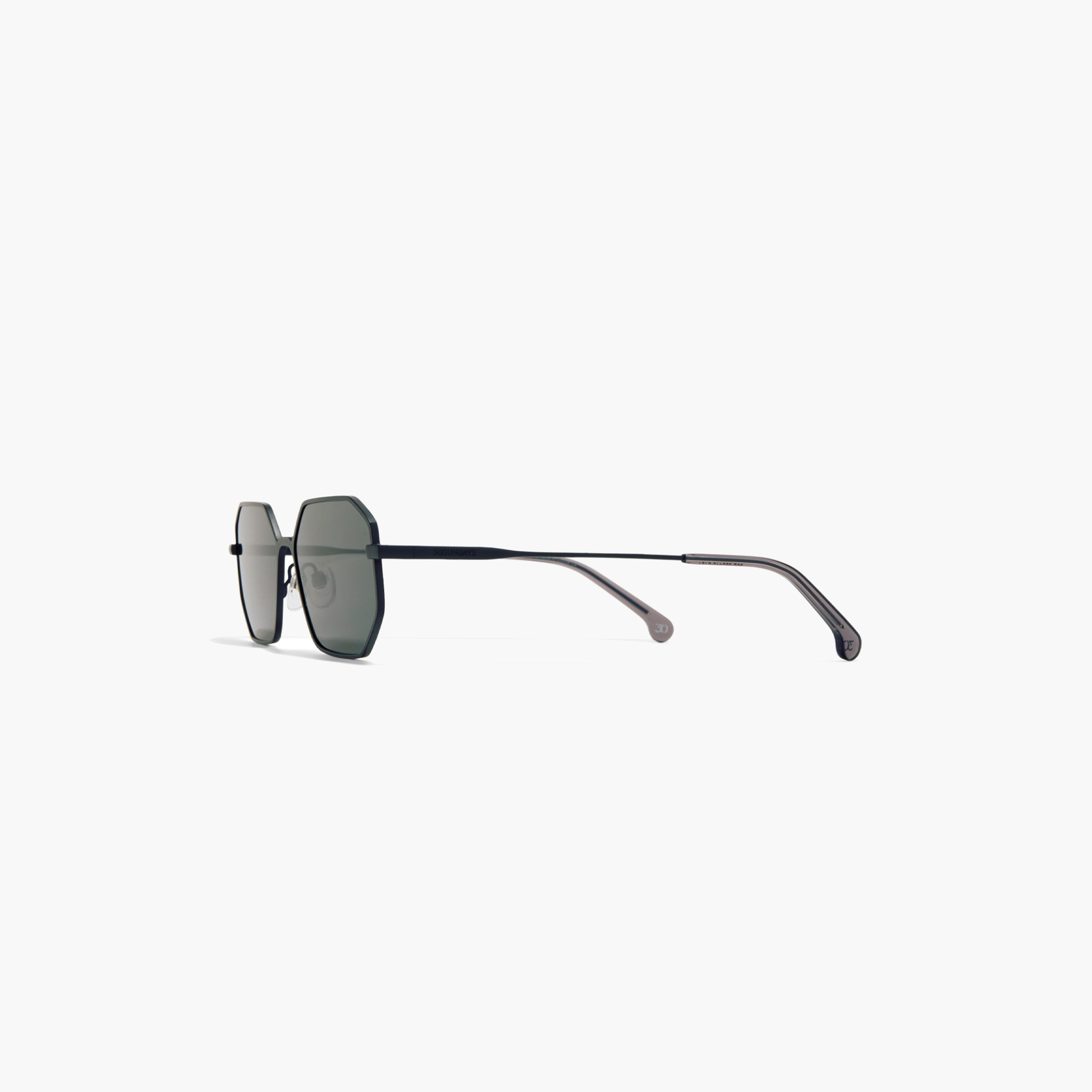 30Sundays 55MM Black Geometric Sunglasses 30S-000410-0101-men-sunglasses-image-3