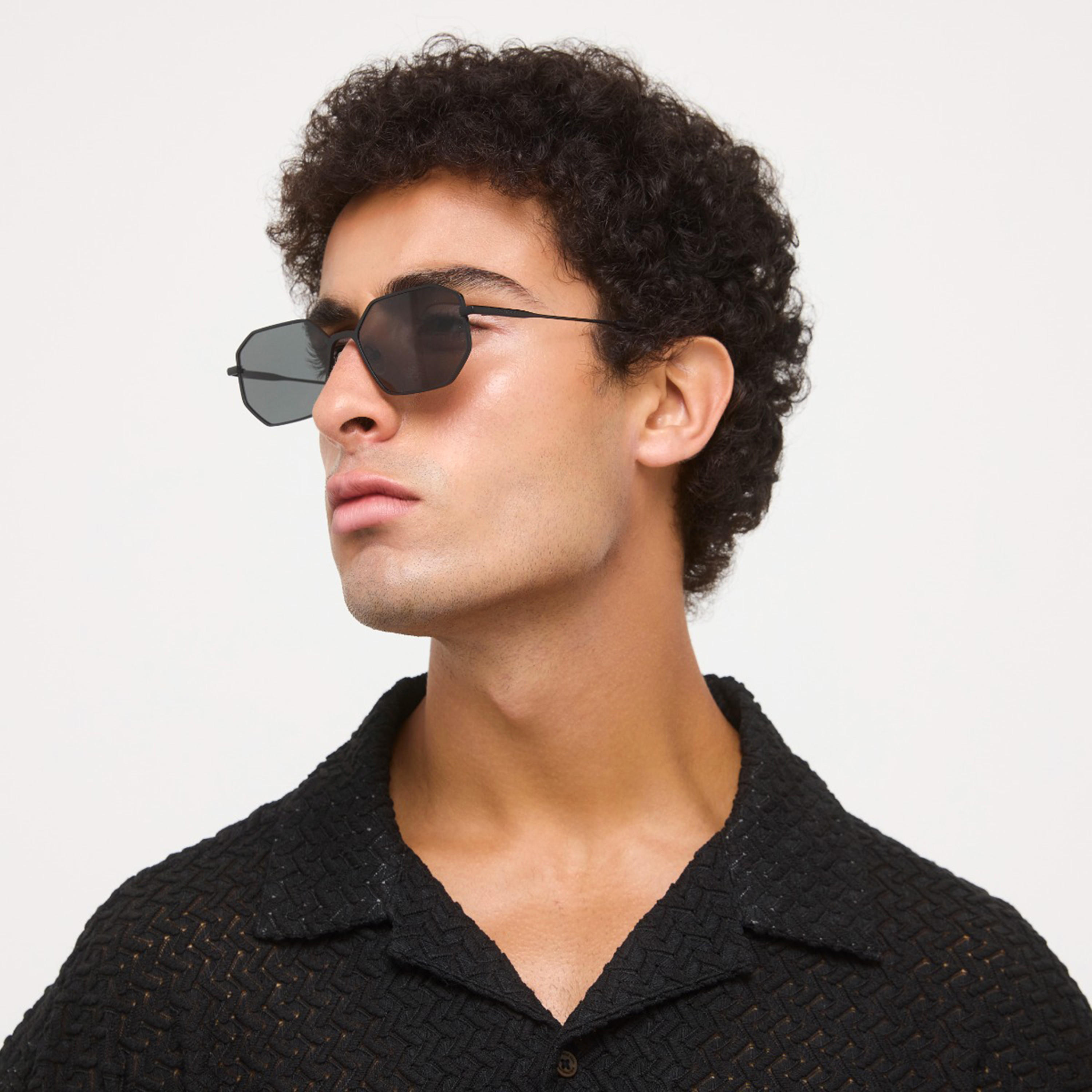 30Sundays 55MM Black Geometric Sunglasses 30S-000410-0101-men-sunglasses-image-5