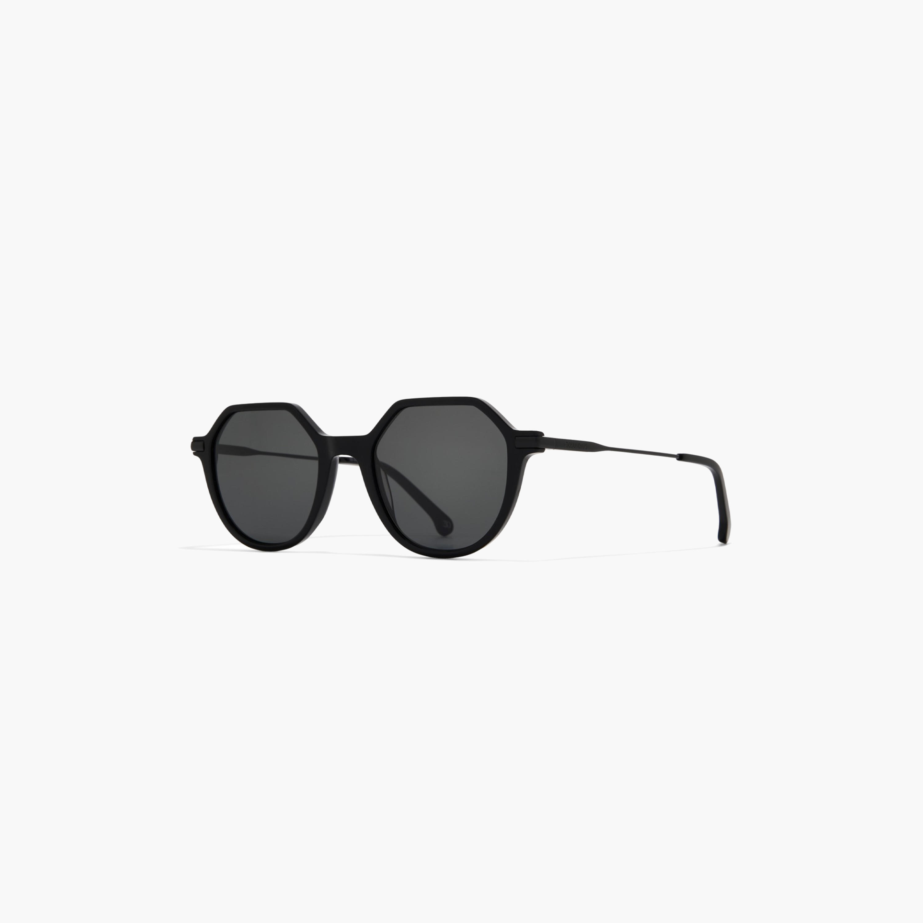 30صندايز-  نظارة شمسية هندسية سوداء   50 مم 30S-000411-0101-men-sunglasses-image-2