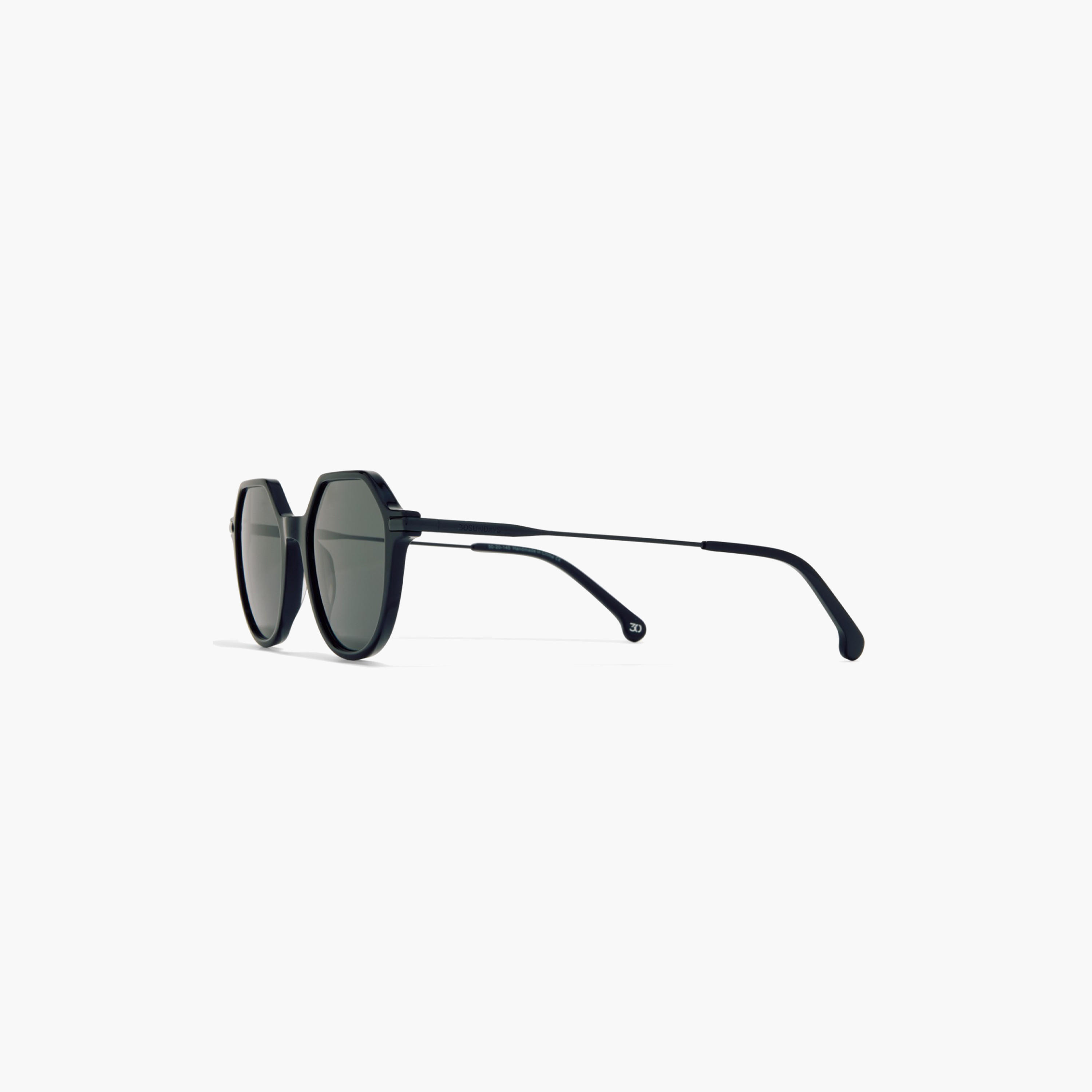30Sundays 50MM Black Geometric Sunglasses 30S-000411-0101-men-sunglasses-image-3