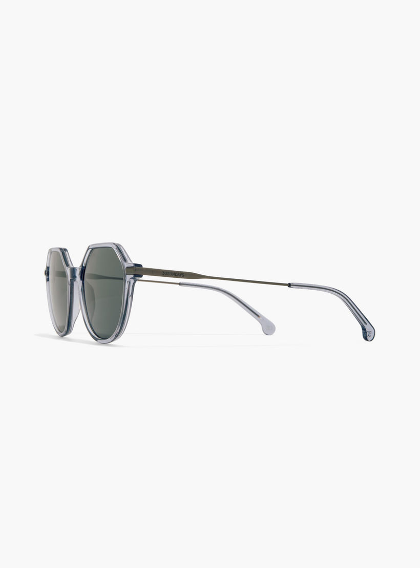 30صندايز- نظارة شمسية هندسية سوداء 50 مم 30S-000411-0701-men-sunglasses-image-3